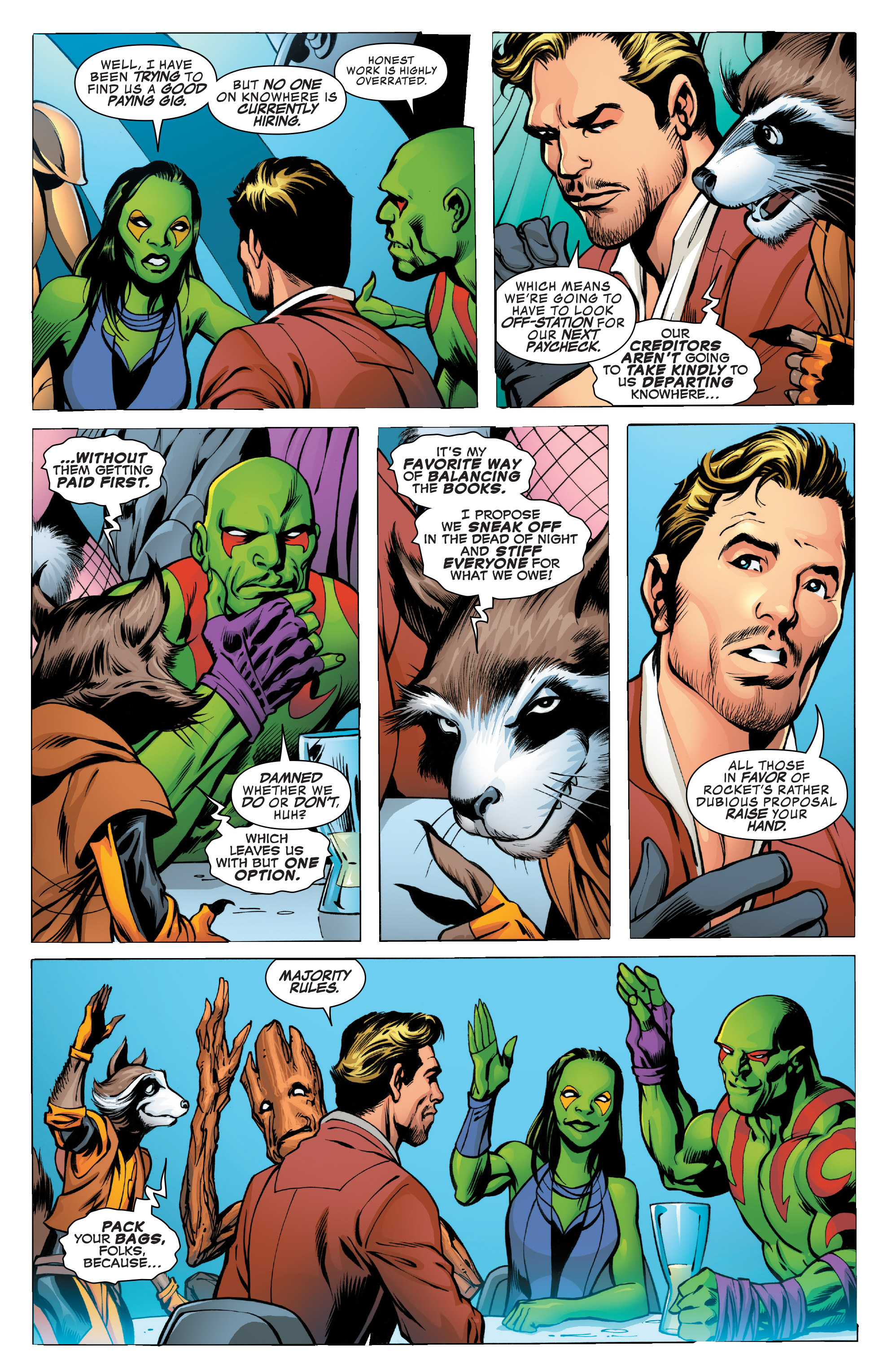 Read online Guardians of the Galaxy: Mother Entropy comic -  Issue #1 - 9