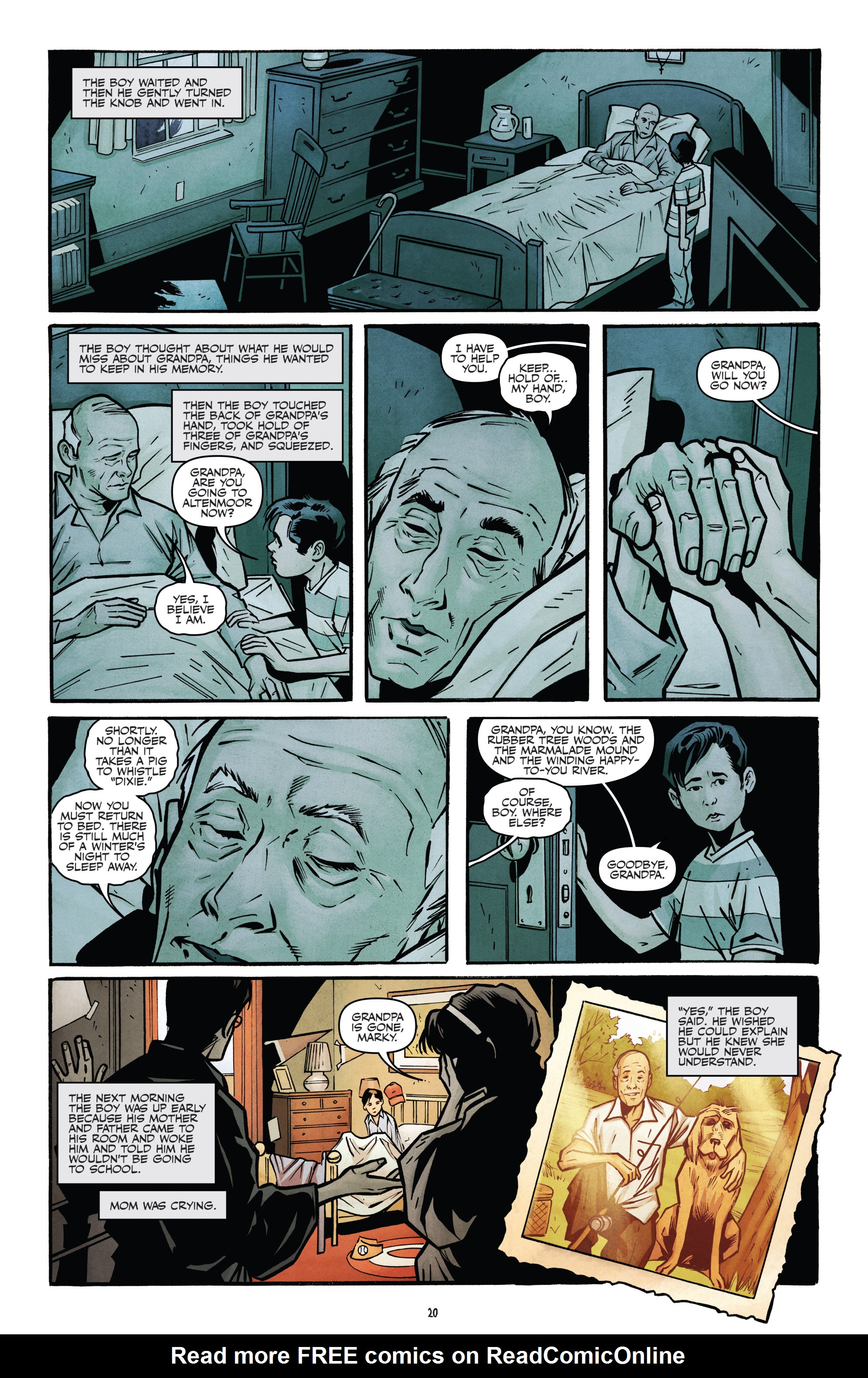 Read online Shadow Show: Stories in Celebration of Ray Bradbury comic -  Issue #4 - 21
