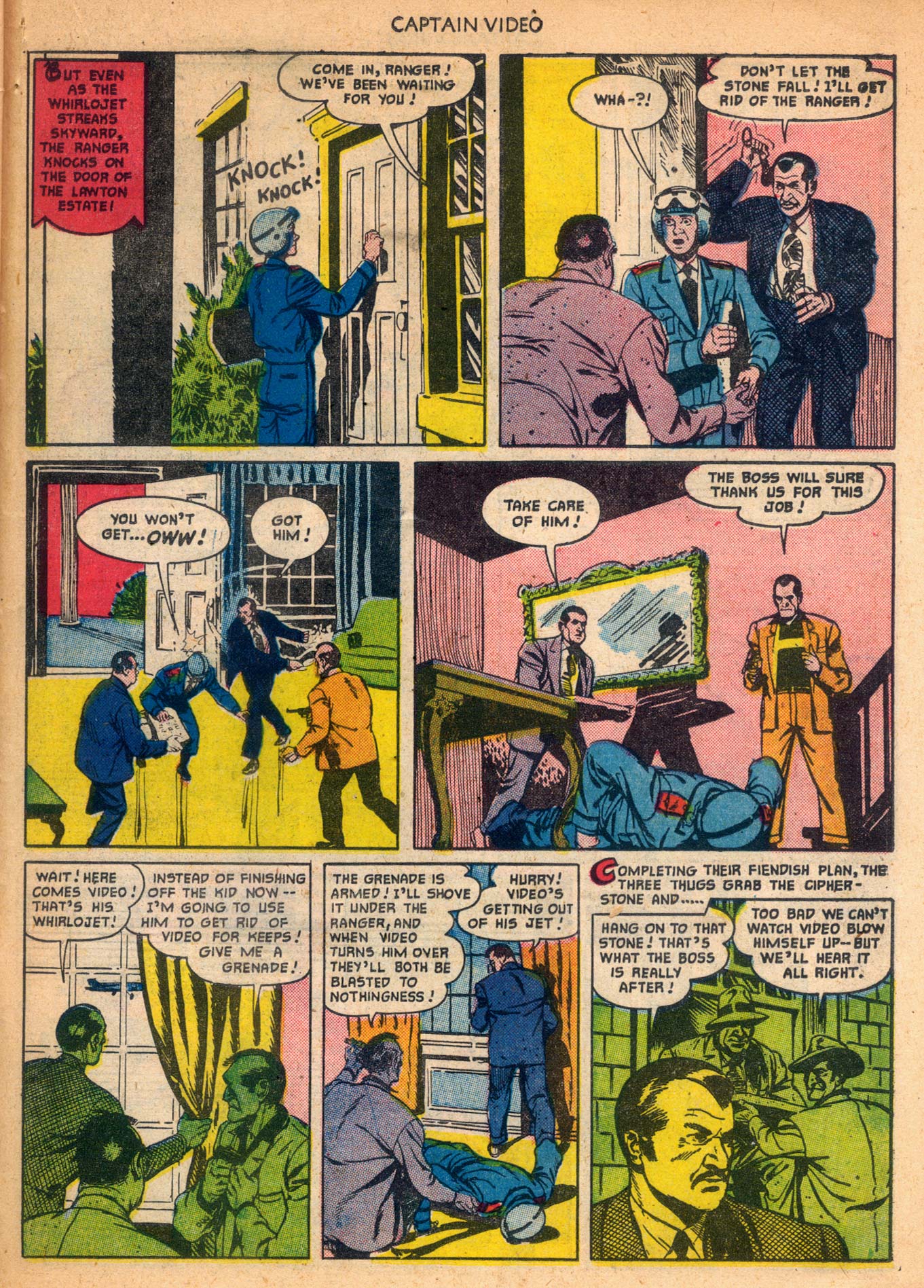 Read online Captain Video comic -  Issue #4 - 35
