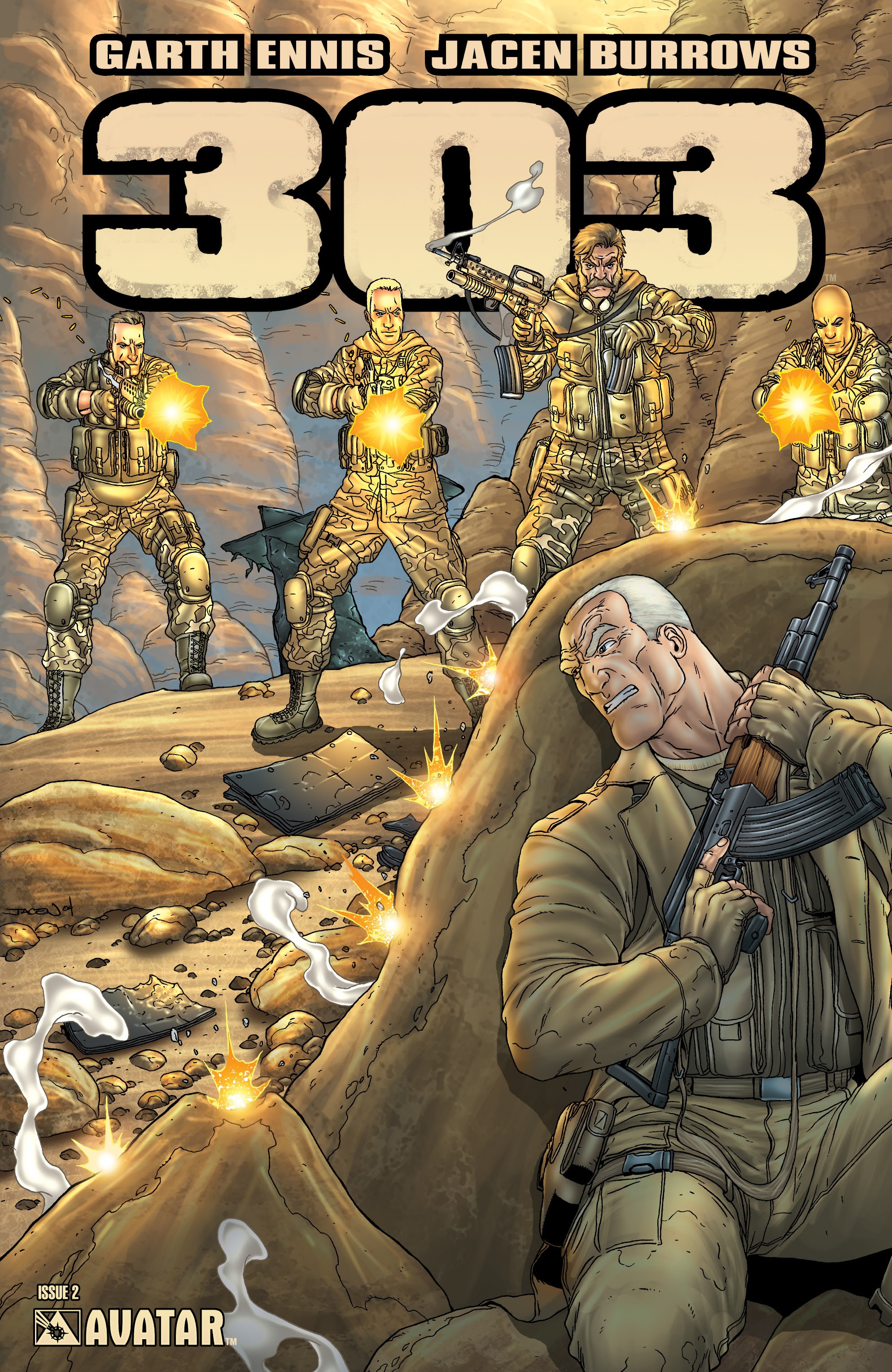 Read online Garth Ennis' 303 comic -  Issue #2 - 1