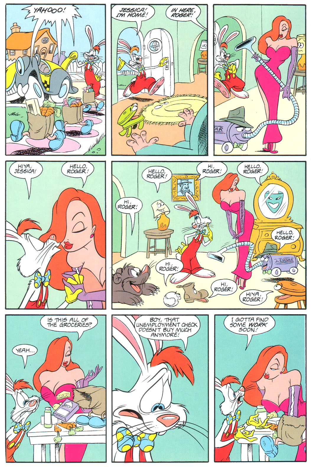 Read online Marvel Graphic Novel comic -  Issue #54 - Roger Rabbit The Resurrection of Doom - 24
