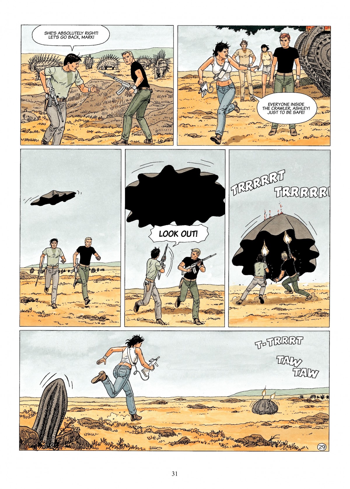 Read online Antares comic -  Issue #4 - 31