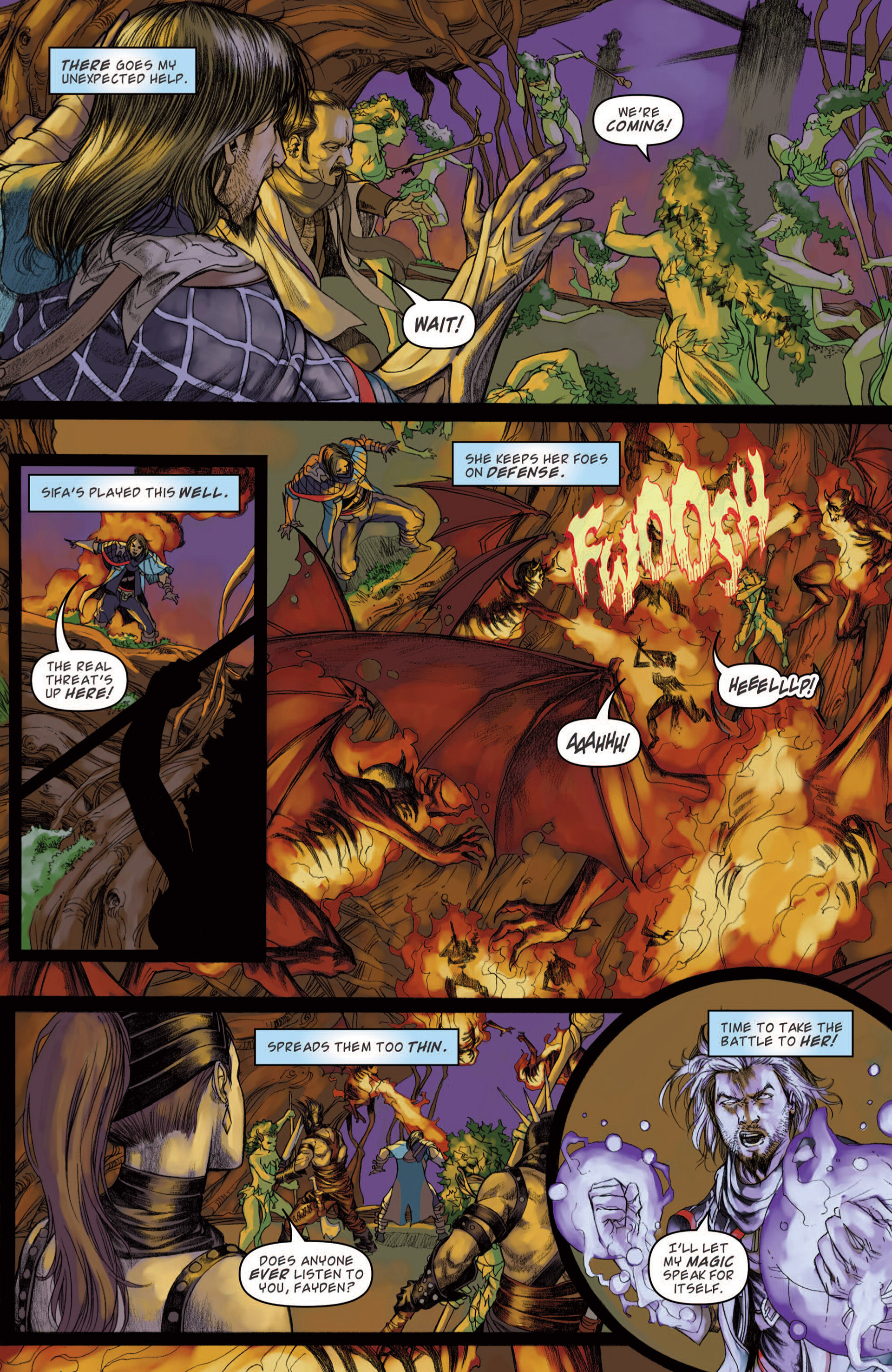 Read online Magic: The Gathering--Path of Vengeance comic -  Issue #4 - 7