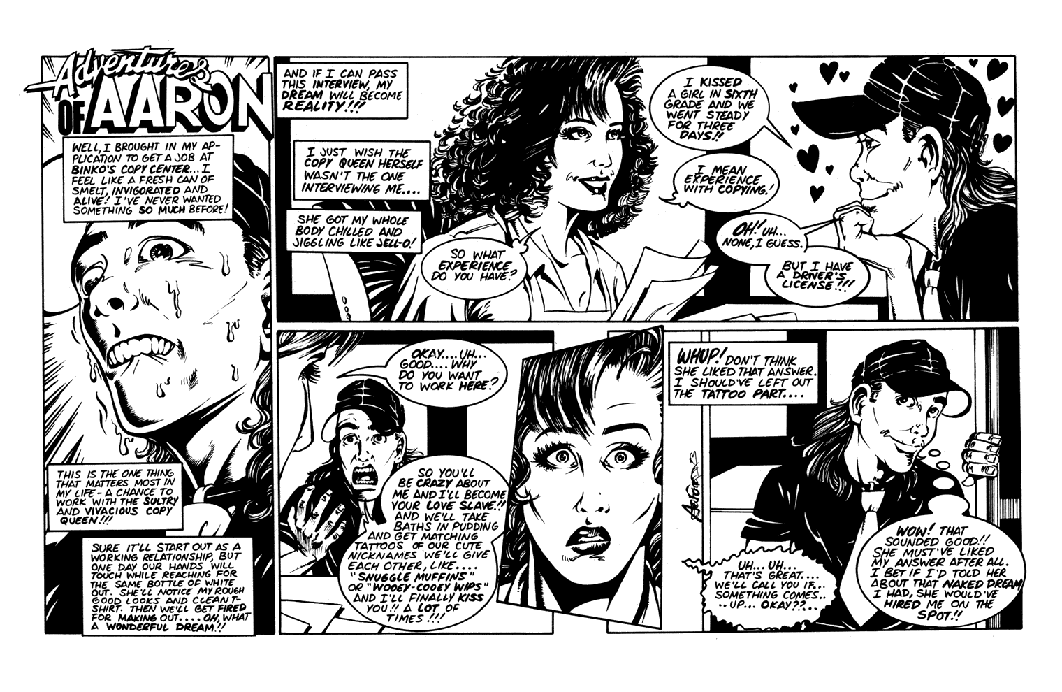 Read online Aaron Strips comic -  Issue #1 - 7