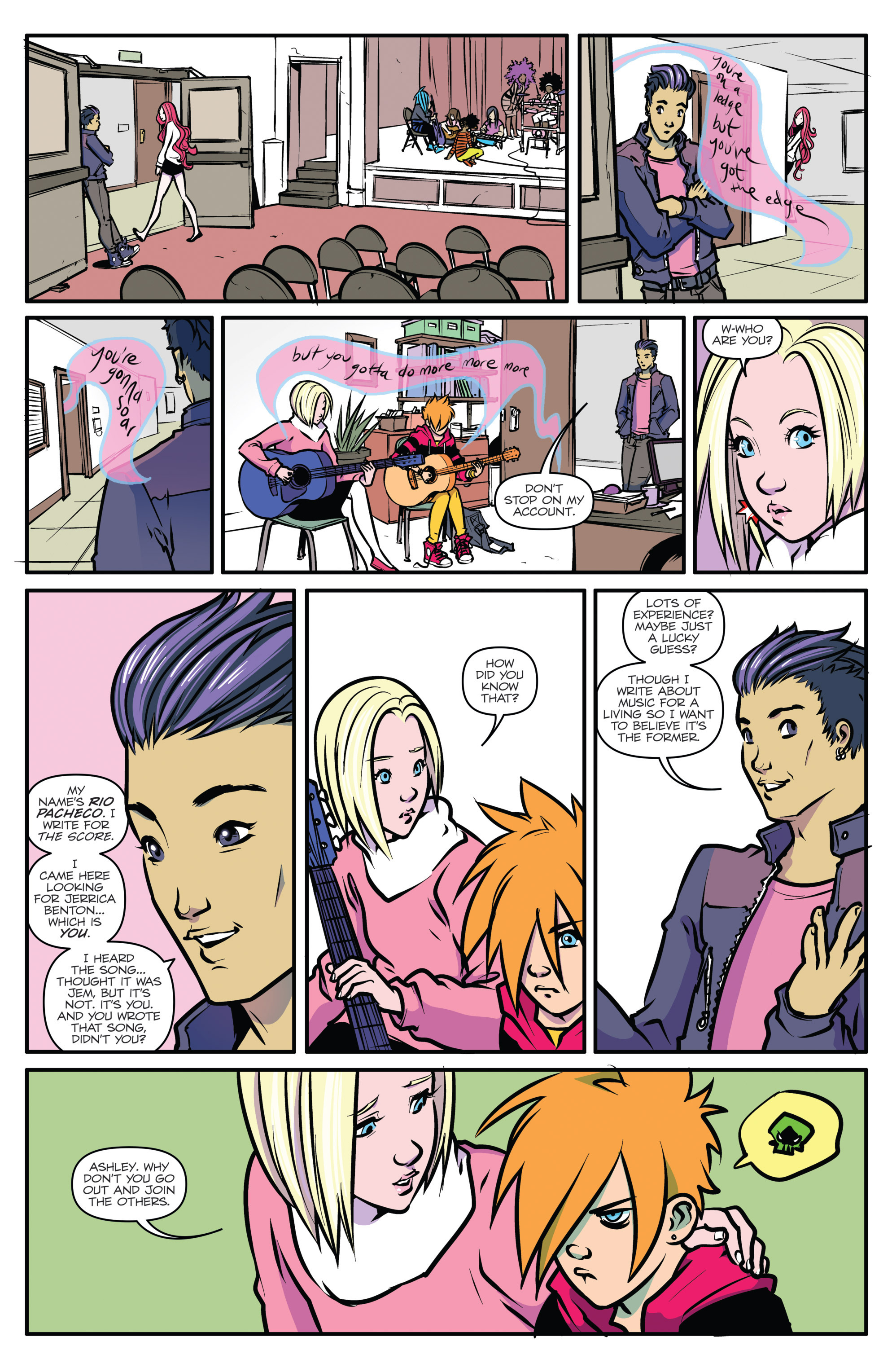 Read online Jem and The Holograms comic -  Issue #2 - 23