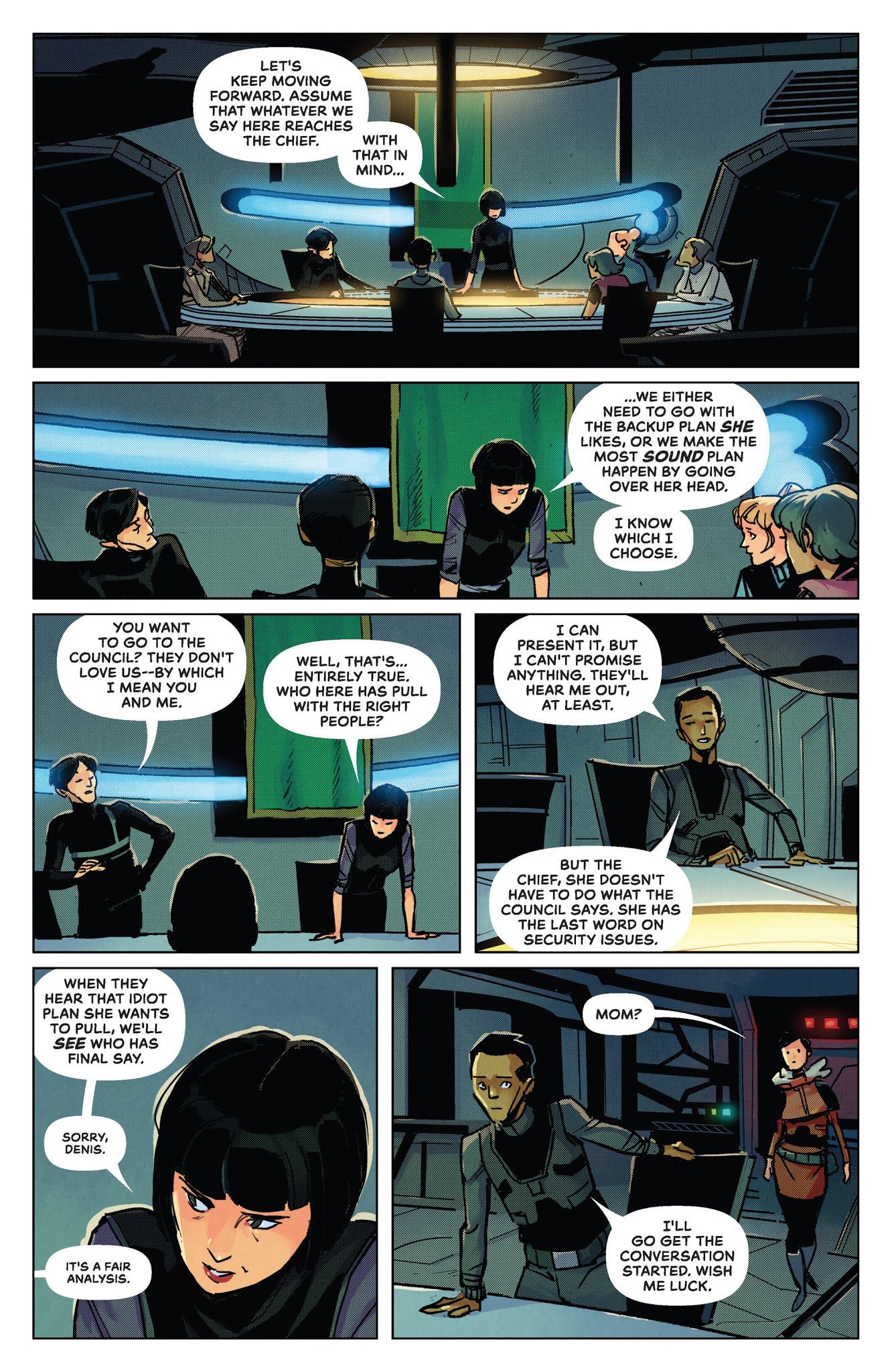 Read online Outpost Zero comic -  Issue #3 - 13