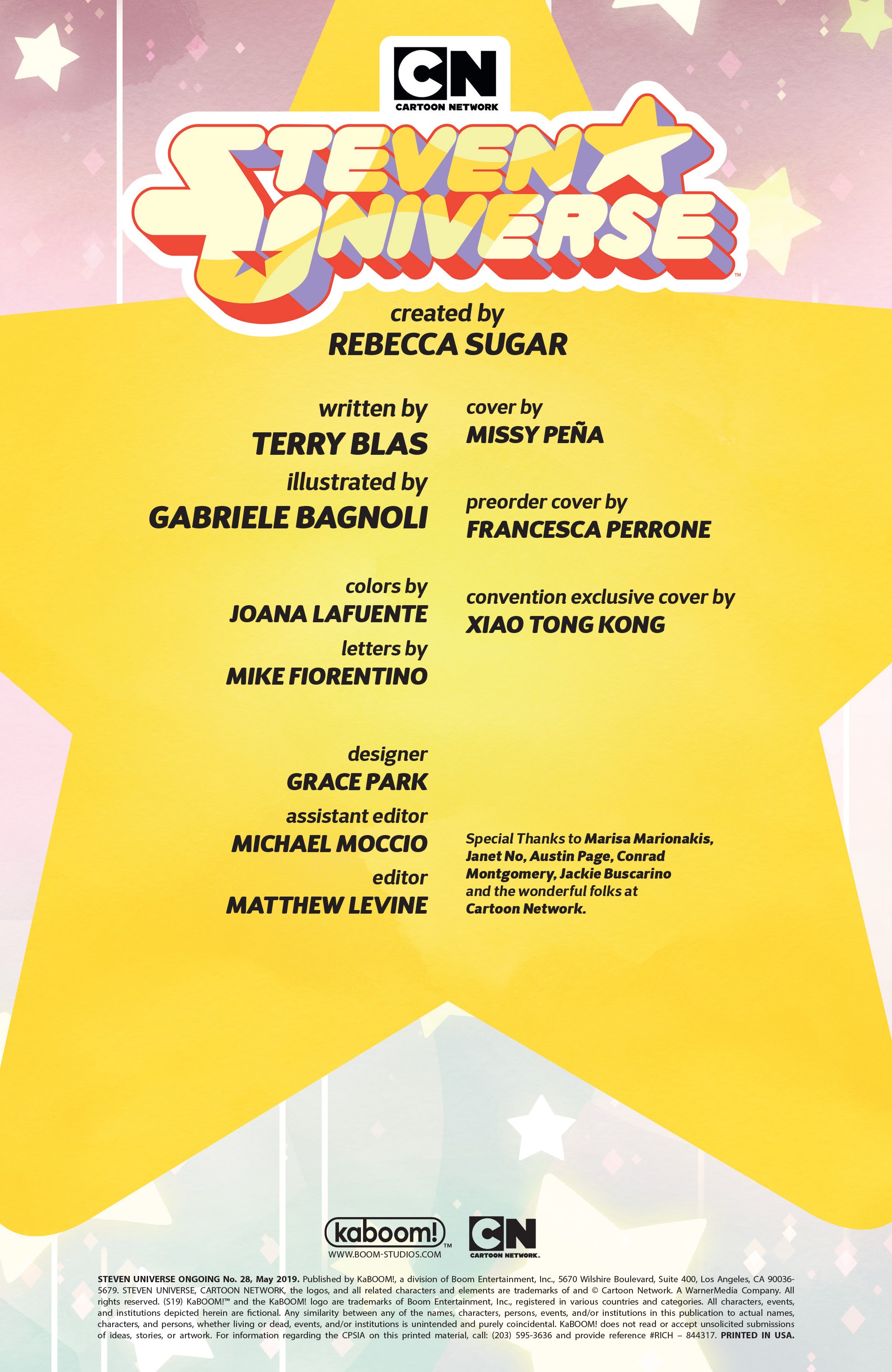 Read online Steven Universe Ongoing comic -  Issue #28 - 2