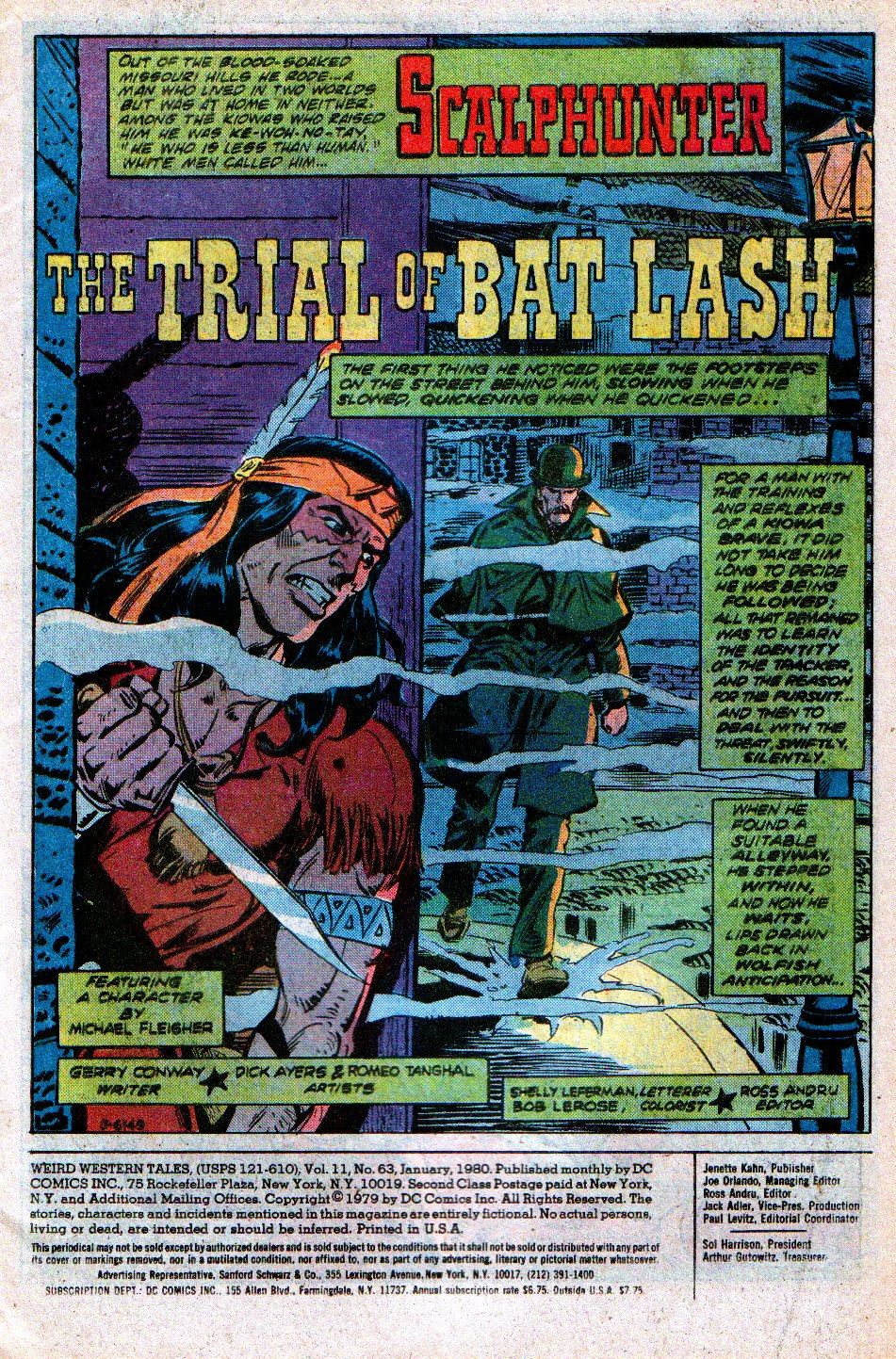 Read online Weird Western Tales (1972) comic -  Issue #63 - 2