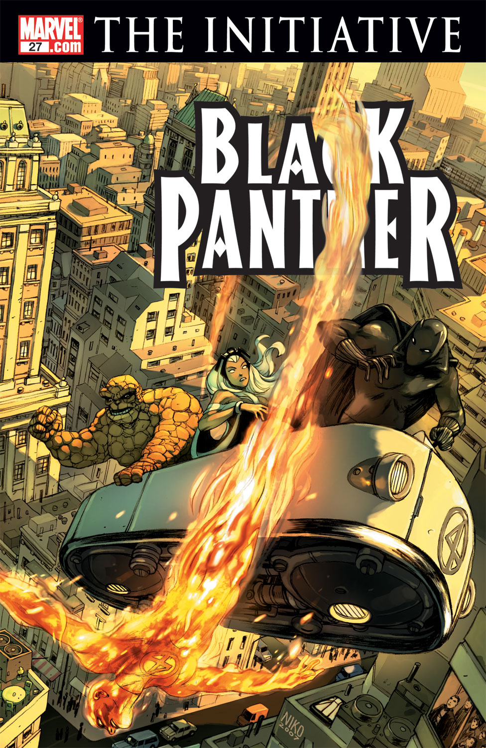 Read online Black Panther (2005) comic -  Issue #27 - 1