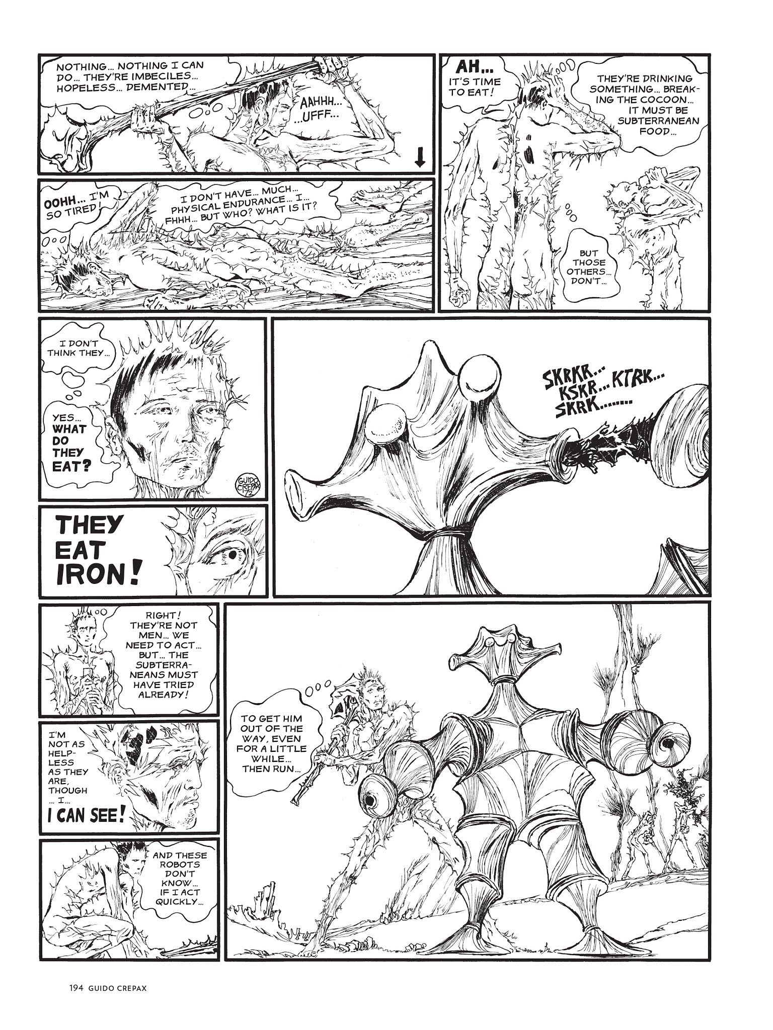 Read online The Complete Crepax comic -  Issue # TPB 3 - 184