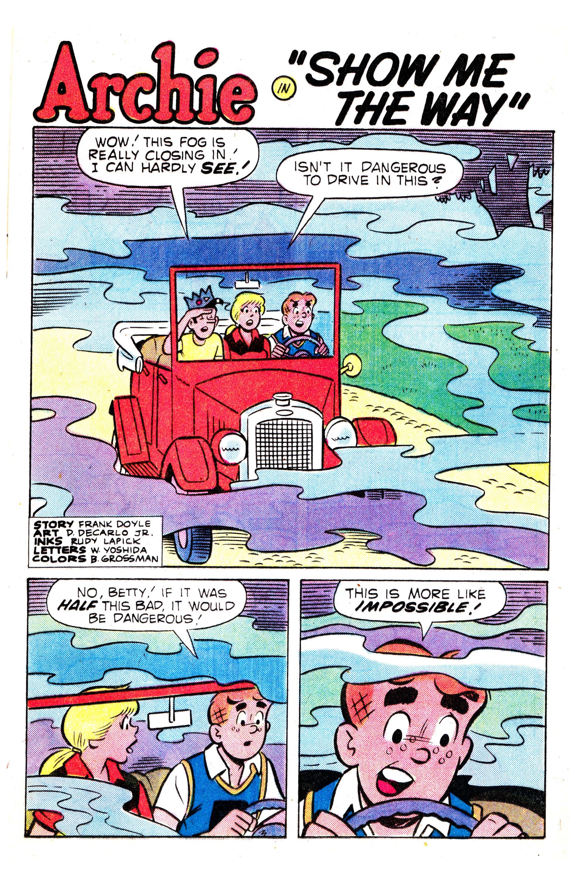 Read online Archie (1960) comic -  Issue #295 - 9