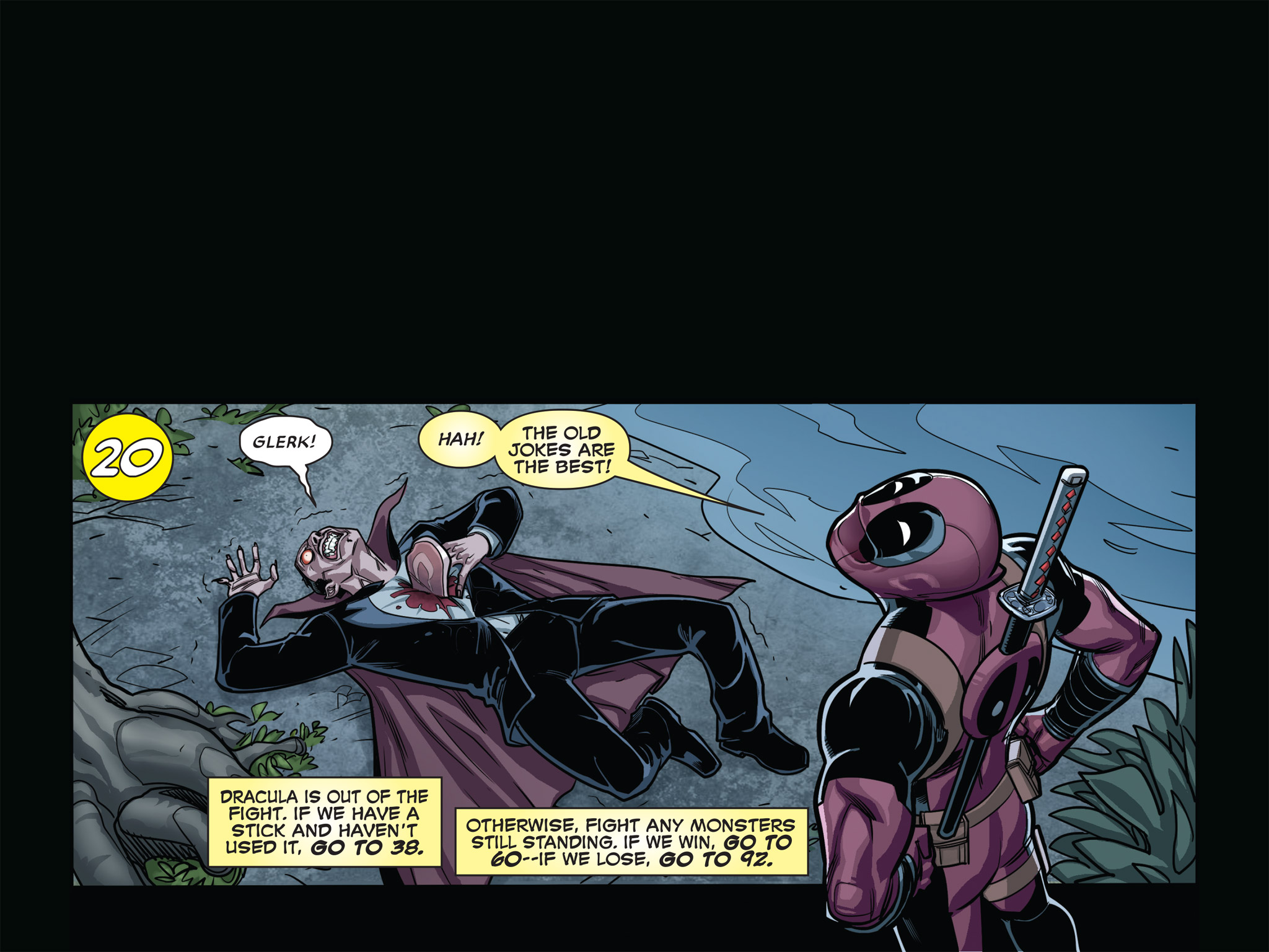 Read online You Are Deadpool comic -  Issue #3 - 22