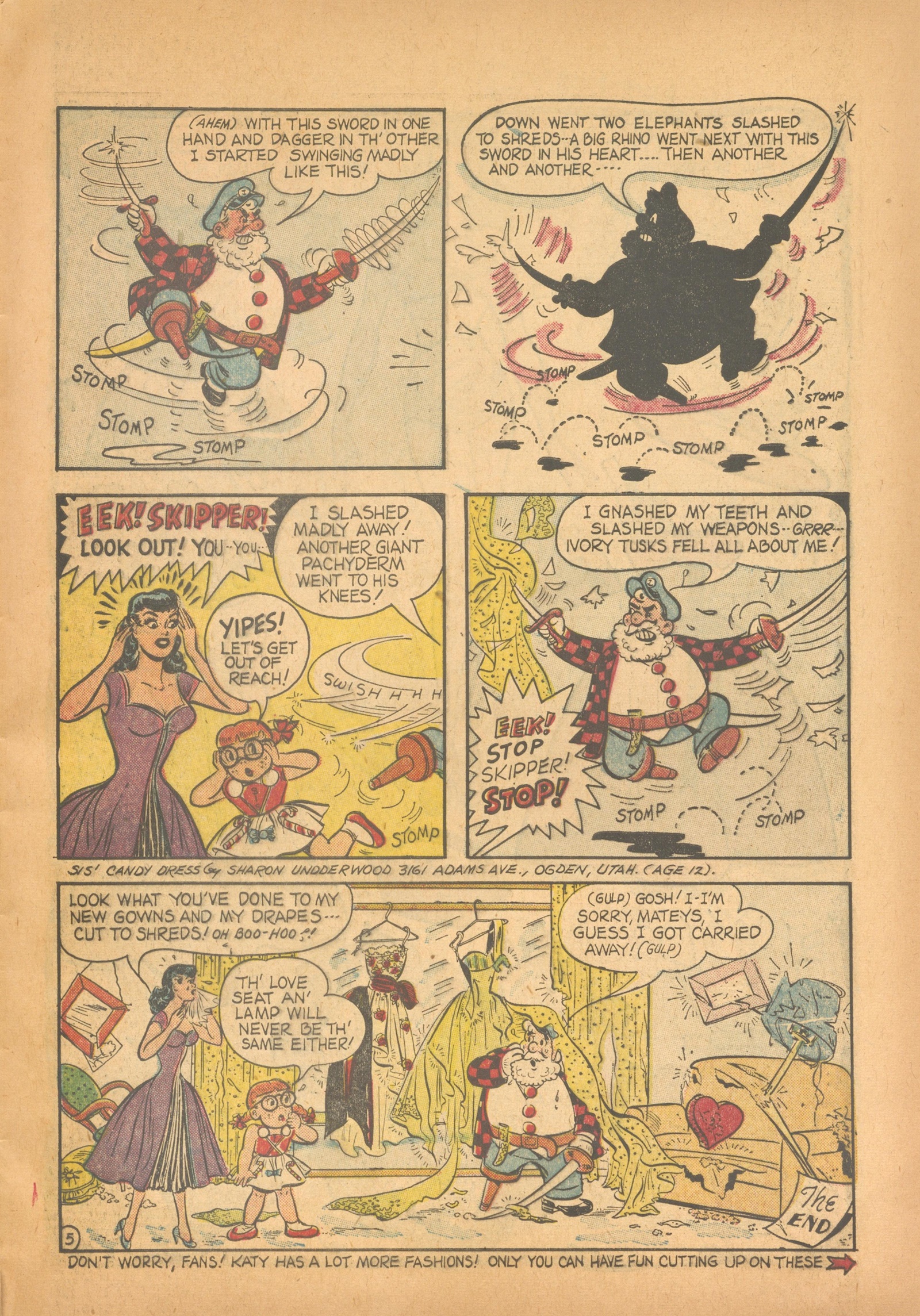 Read online Katy Keene Fashion Book comic -  Issue #21 - 7