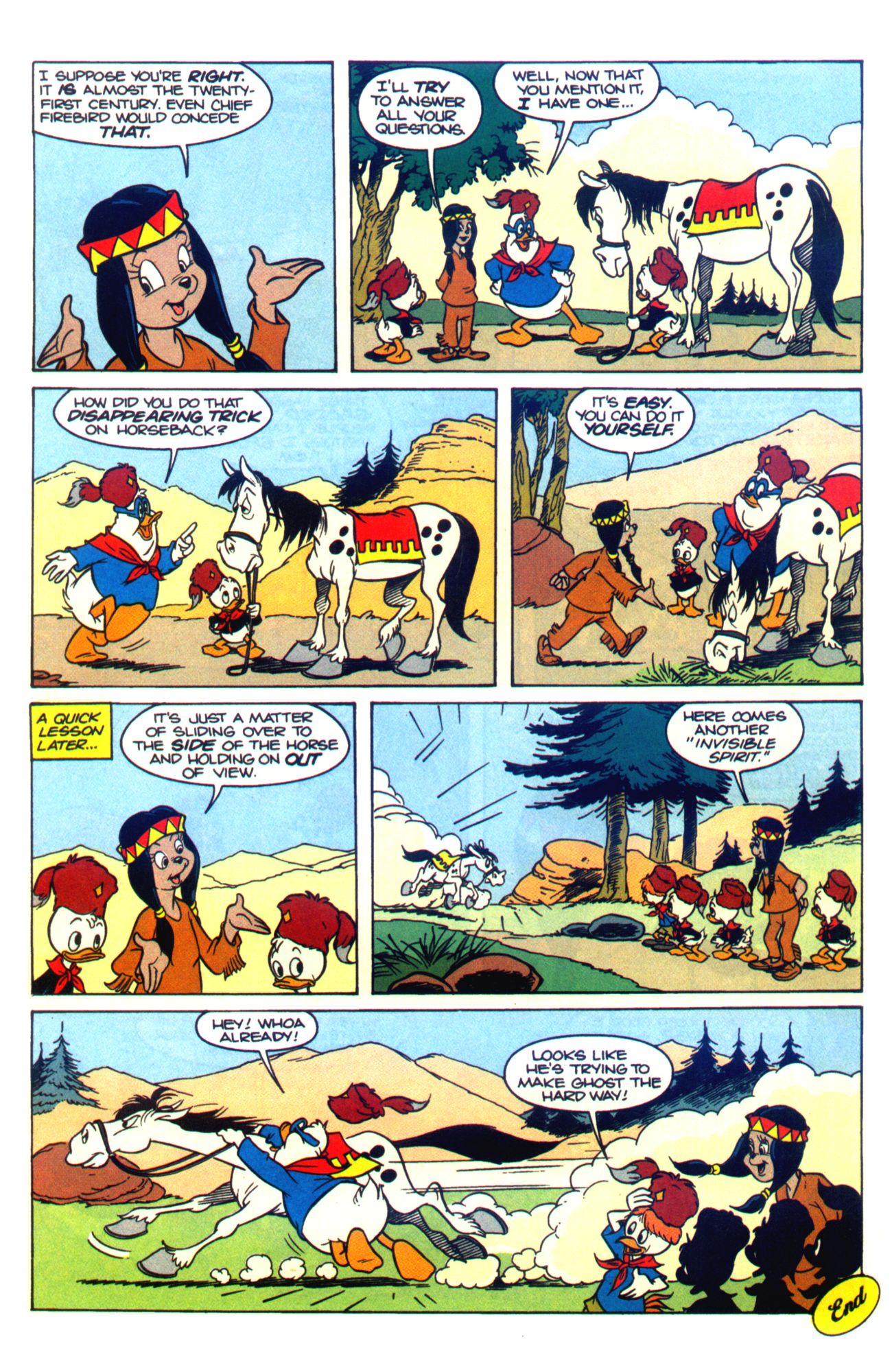 Read online Walt Disney's Junior Woodchucks Limited Series comic -  Issue #2 - 20