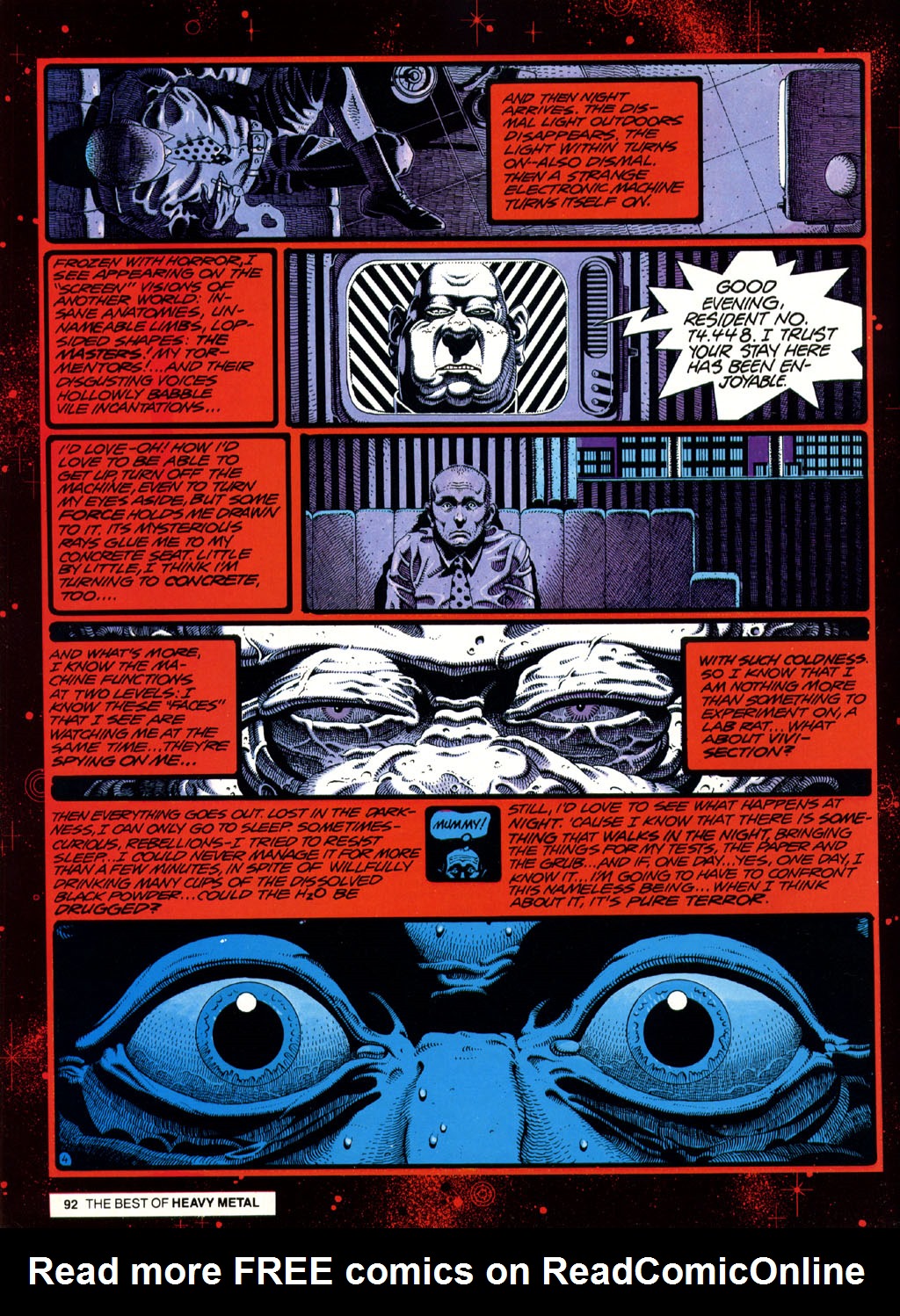 Read online The Best of Heavy Metal comic -  Issue # TPB 1 - 93