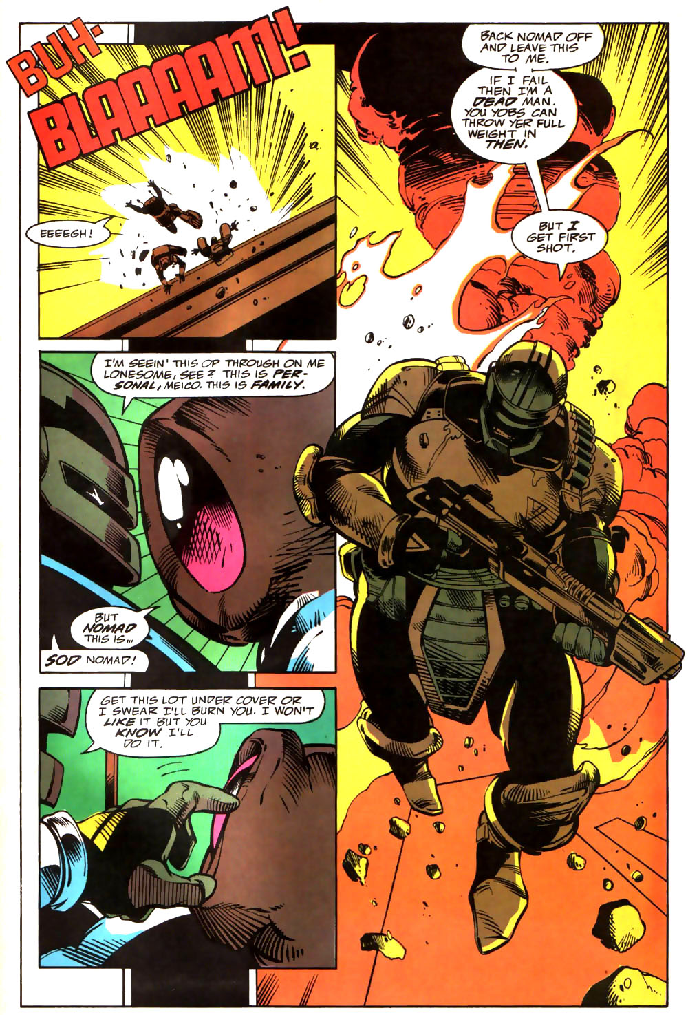 Read online Alien Legion (1987) comic -  Issue #16 - 24