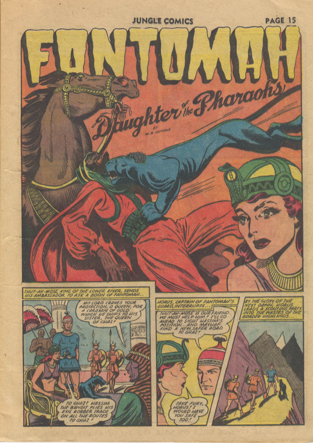 Read online Jungle Comics comic -  Issue #34 - 17