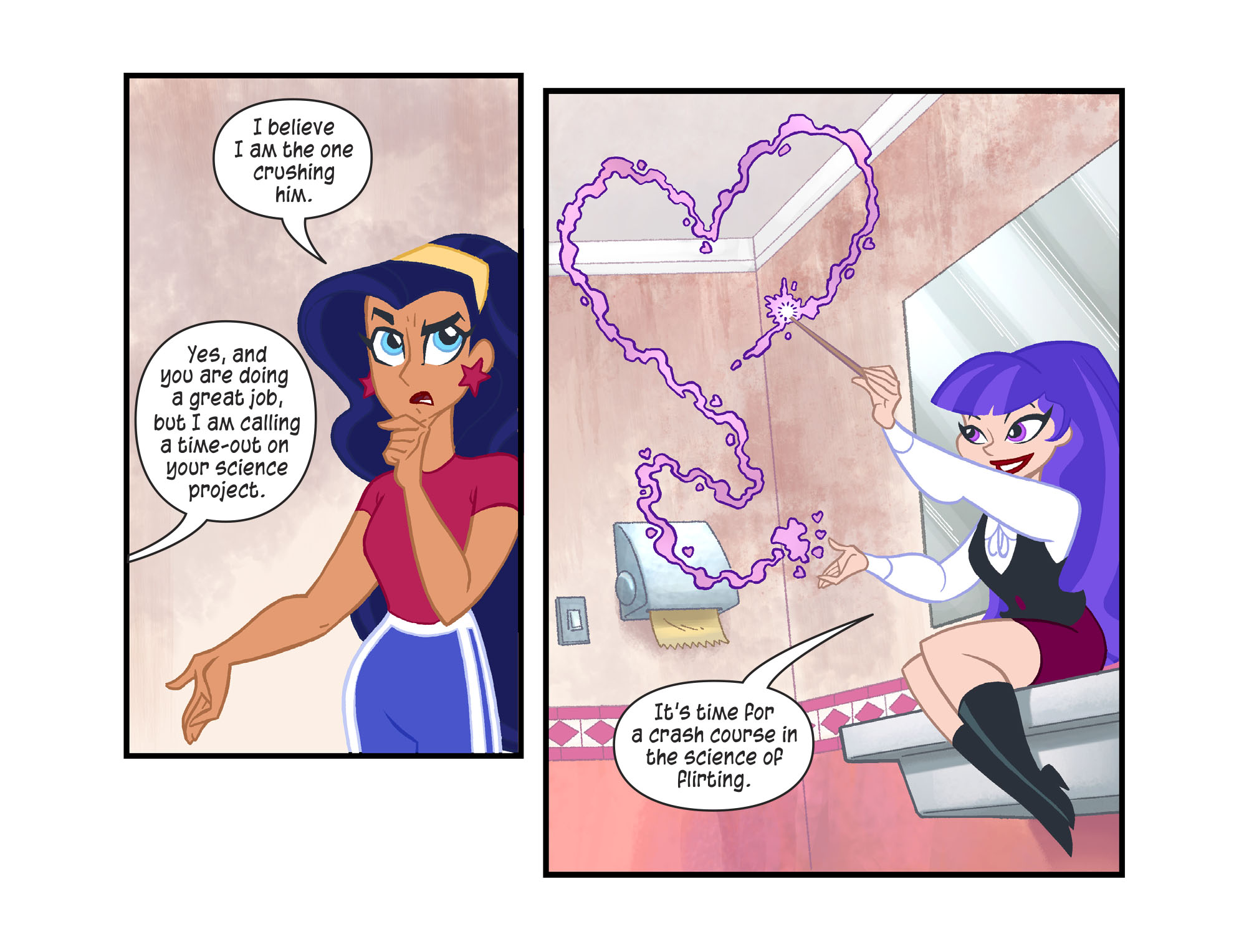 Read online DC Super Hero Girls: Weird Science comic -  Issue #6 - 15