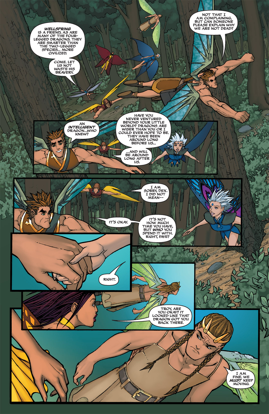 Read online Michael Turner's Soulfire: Dying Of The Light comic -  Issue # _TPB - 62