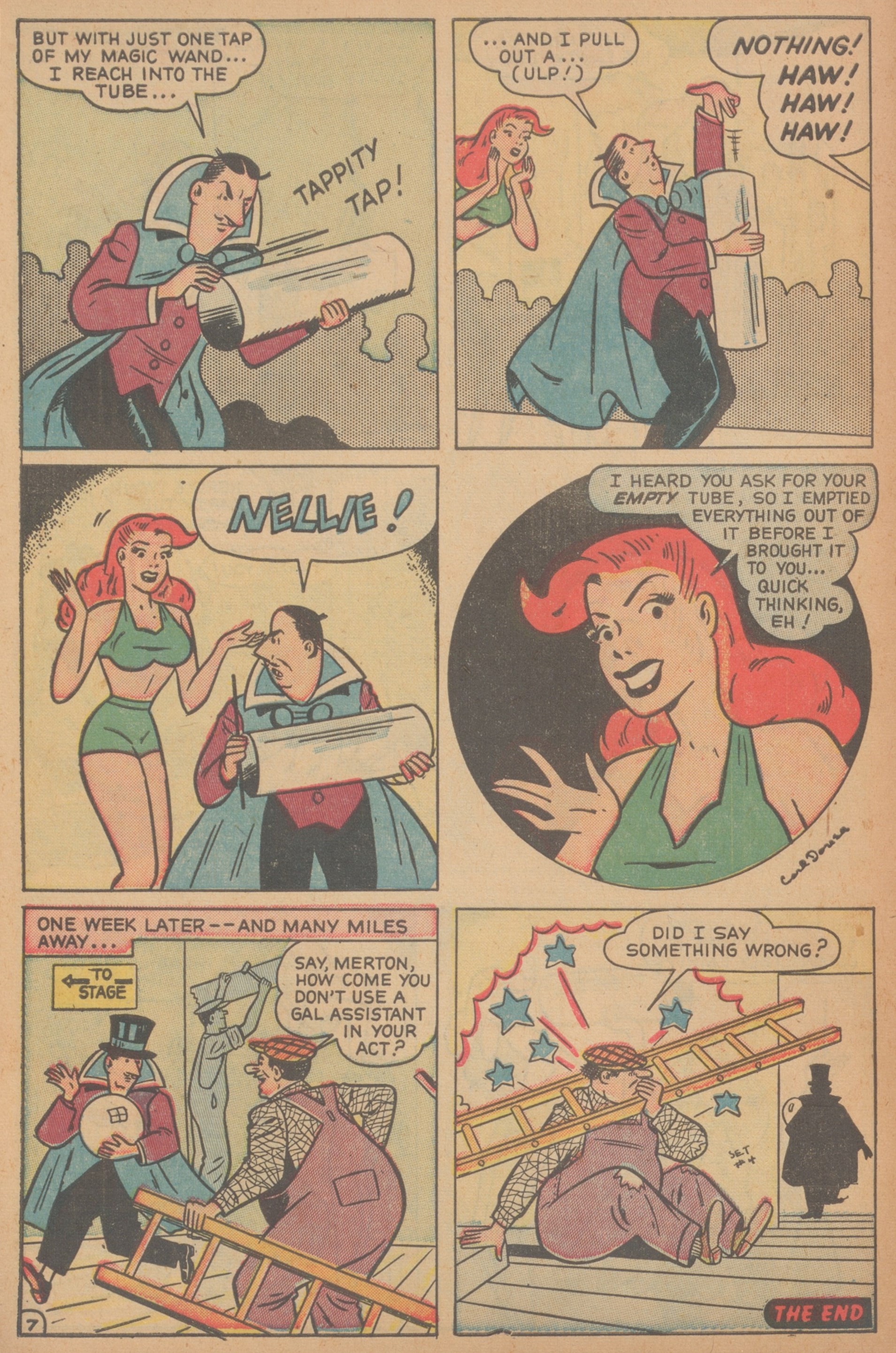 Read online Nellie The Nurse (1945) comic -  Issue #21 - 48