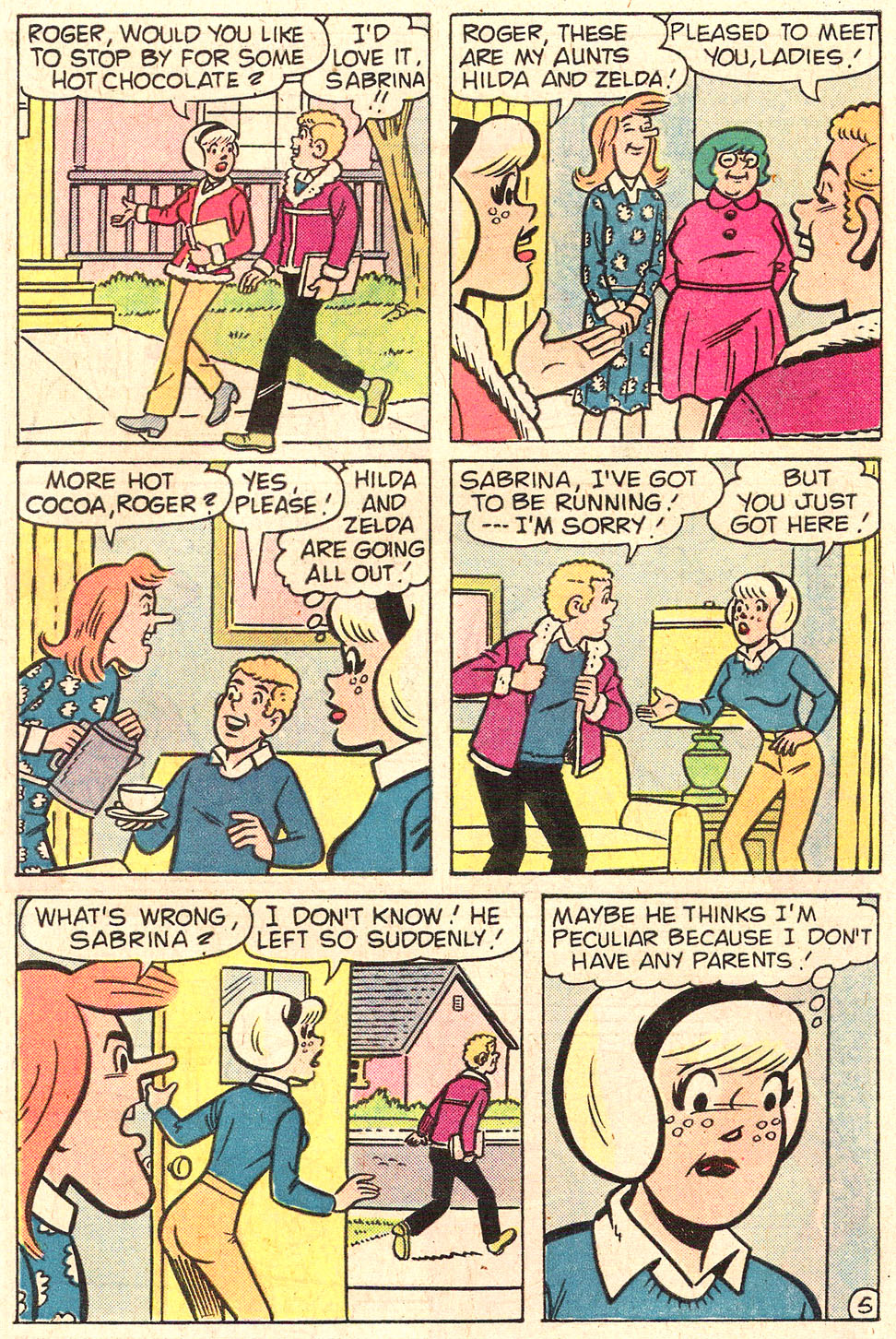 Read online Sabrina The Teenage Witch (1971) comic -  Issue #73 - 7