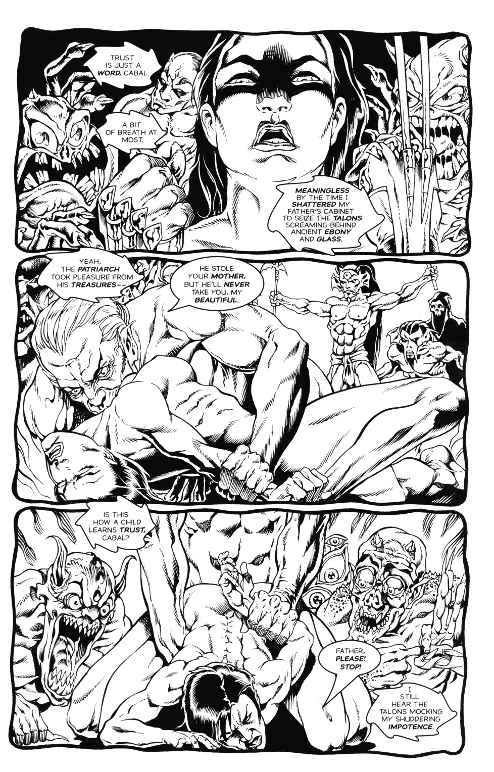 Read online Faust: Singha's Talons comic -  Issue #3 - 9