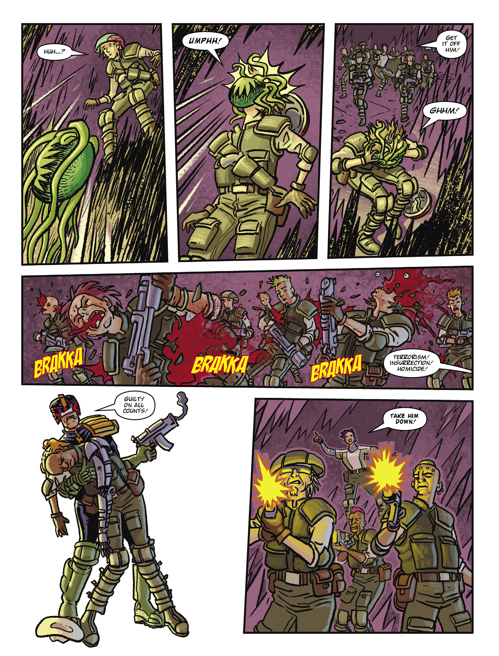 Read online Judge Dredd Megazine (Vol. 5) comic -  Issue #450 - 9