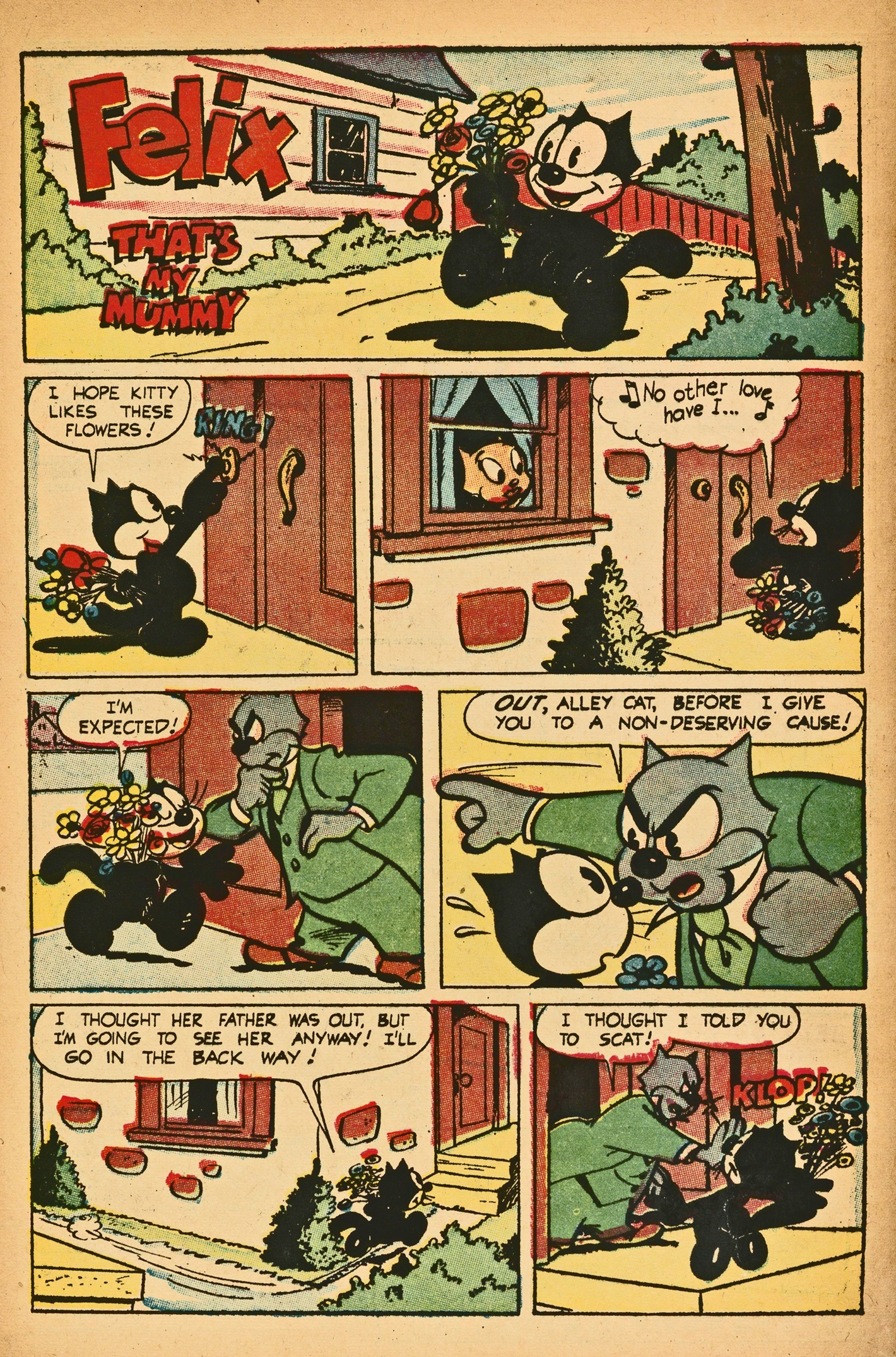 Read online Felix the Cat (1951) comic -  Issue #54 - 4