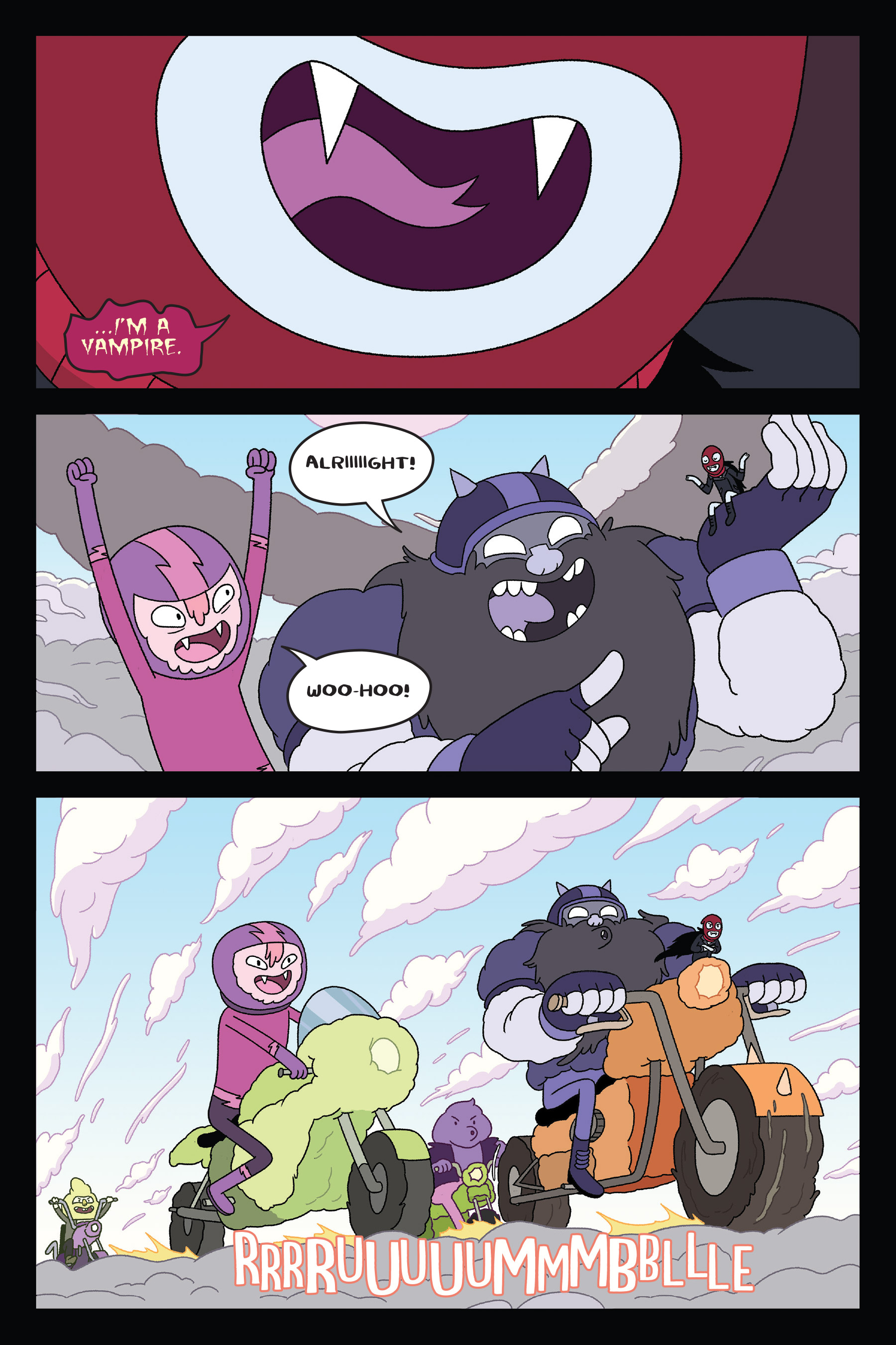 Read online Adventure Time: Thunder Road comic -  Issue # TPB - 49