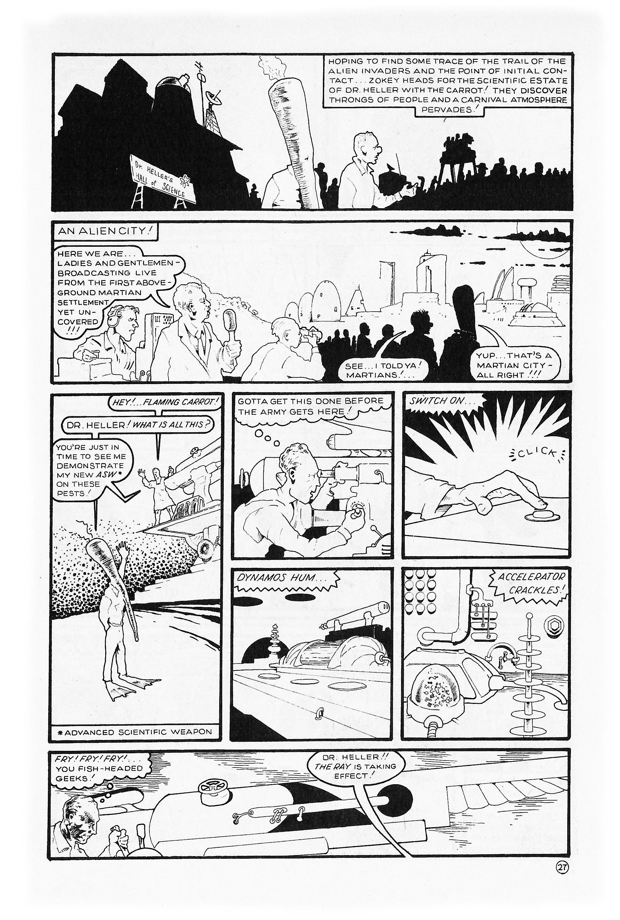 Read online Flaming Carrot Comics (1984) comic -  Issue #1 - 29