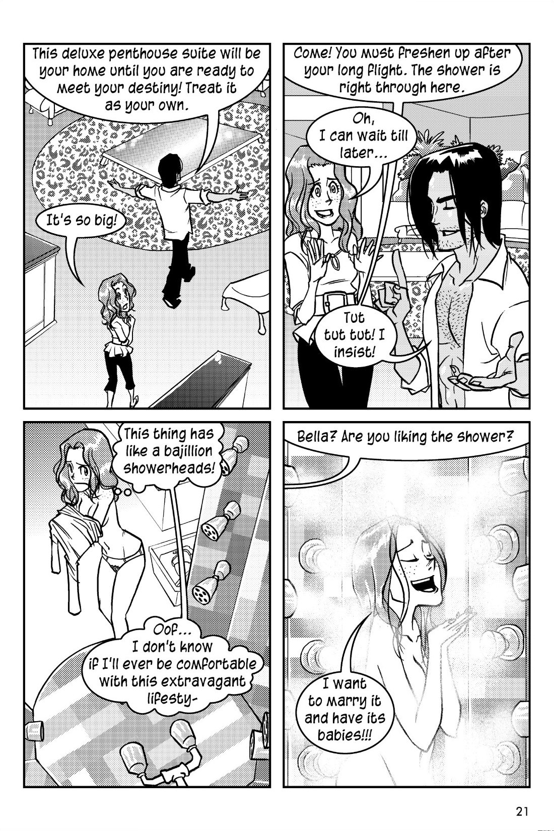 Read online Sandra On The Rocks comic -  Issue # TPB 1 (Part 1) - 21