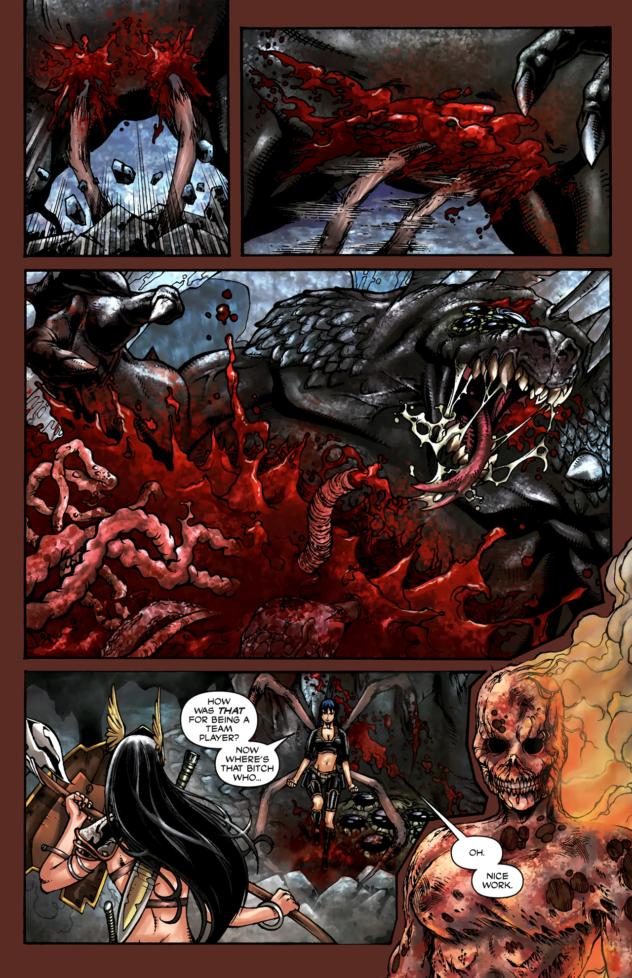 Read online War Goddess comic -  Issue #1 - 22