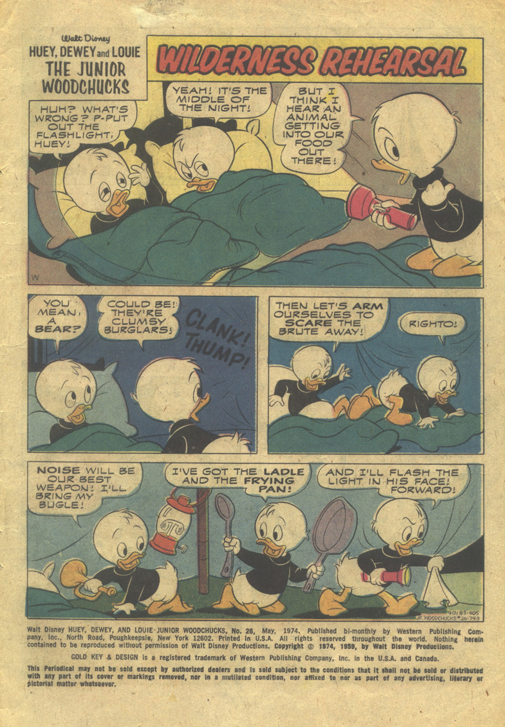 Read online Huey, Dewey, and Louie Junior Woodchucks comic -  Issue #26 - 3