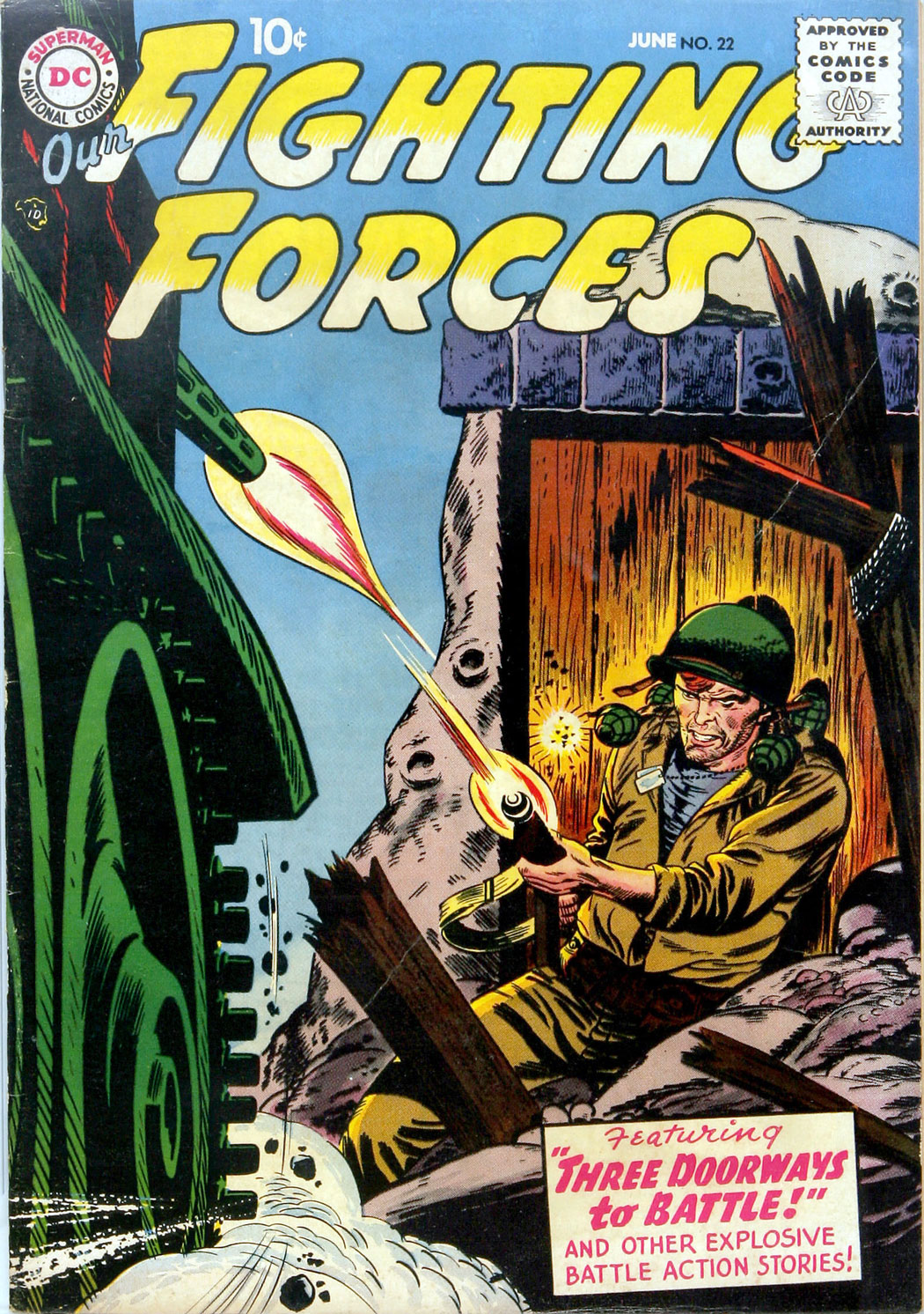 Read online Our Fighting Forces comic -  Issue #22 - 1