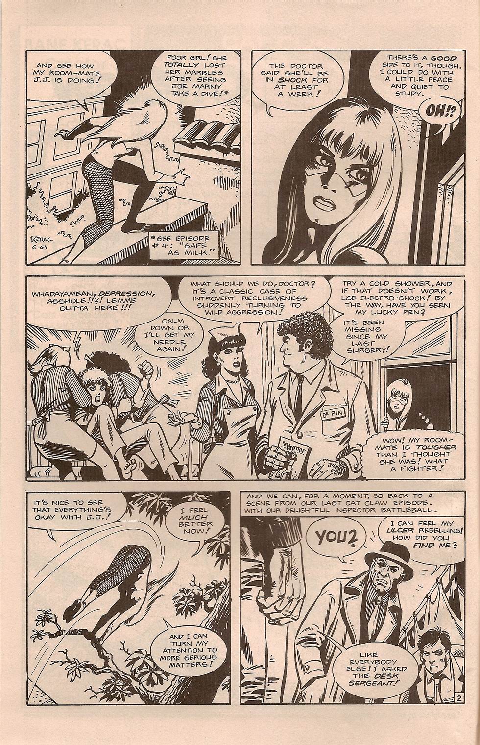 Read online Cat Claw comic -  Issue #3 - 4