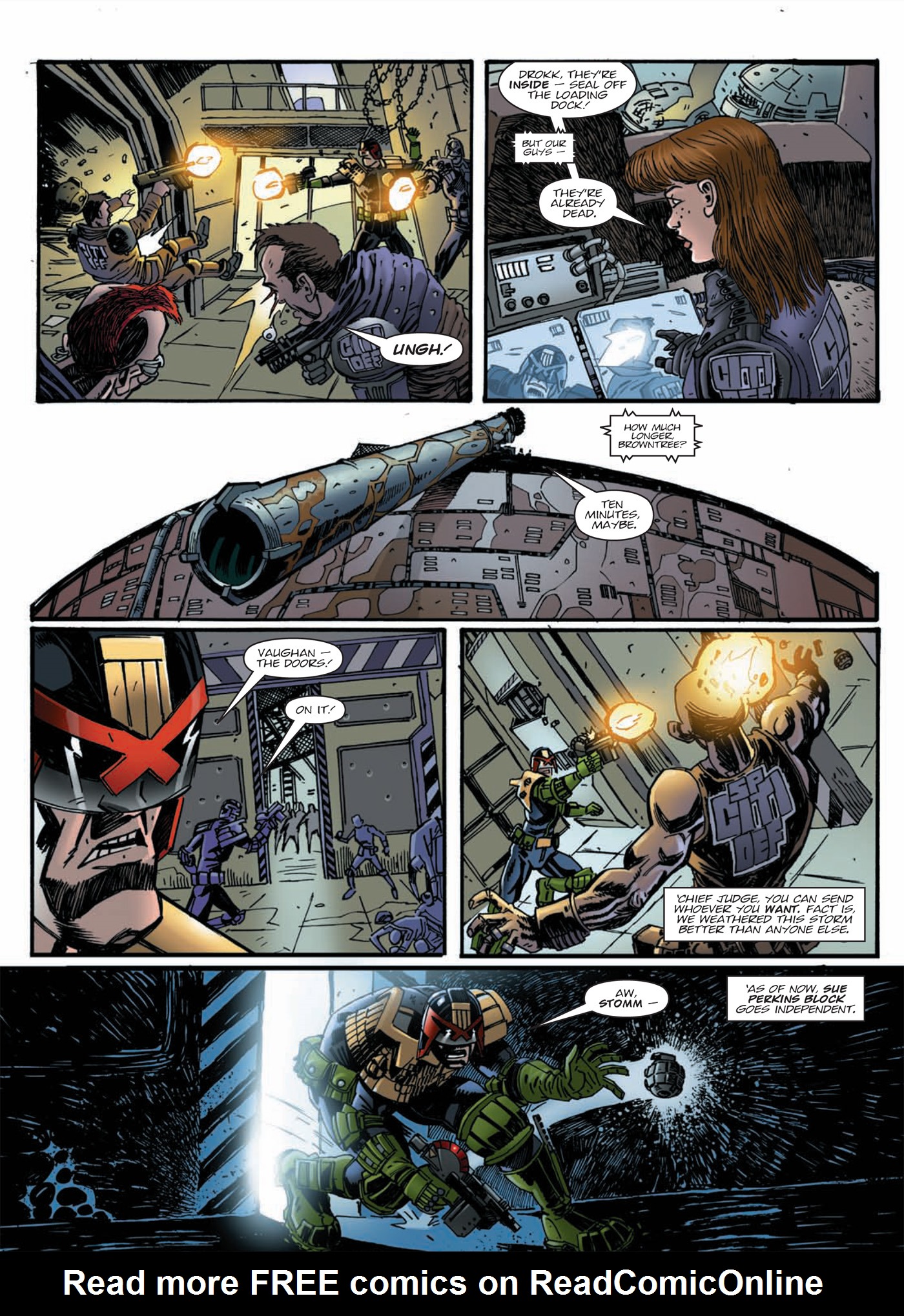 Read online Judge Dredd: Day of Chaos: Fallout comic -  Issue # TPB (Part 1) - 10