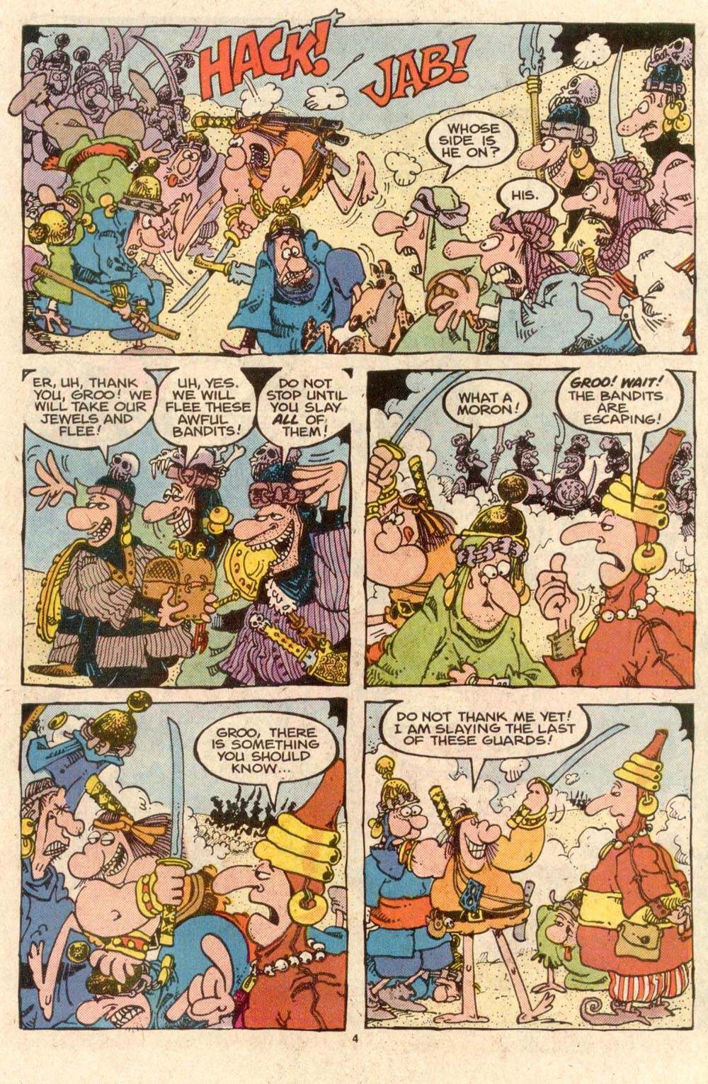 Read online Sergio Aragonés Groo the Wanderer comic -  Issue #44 - 4