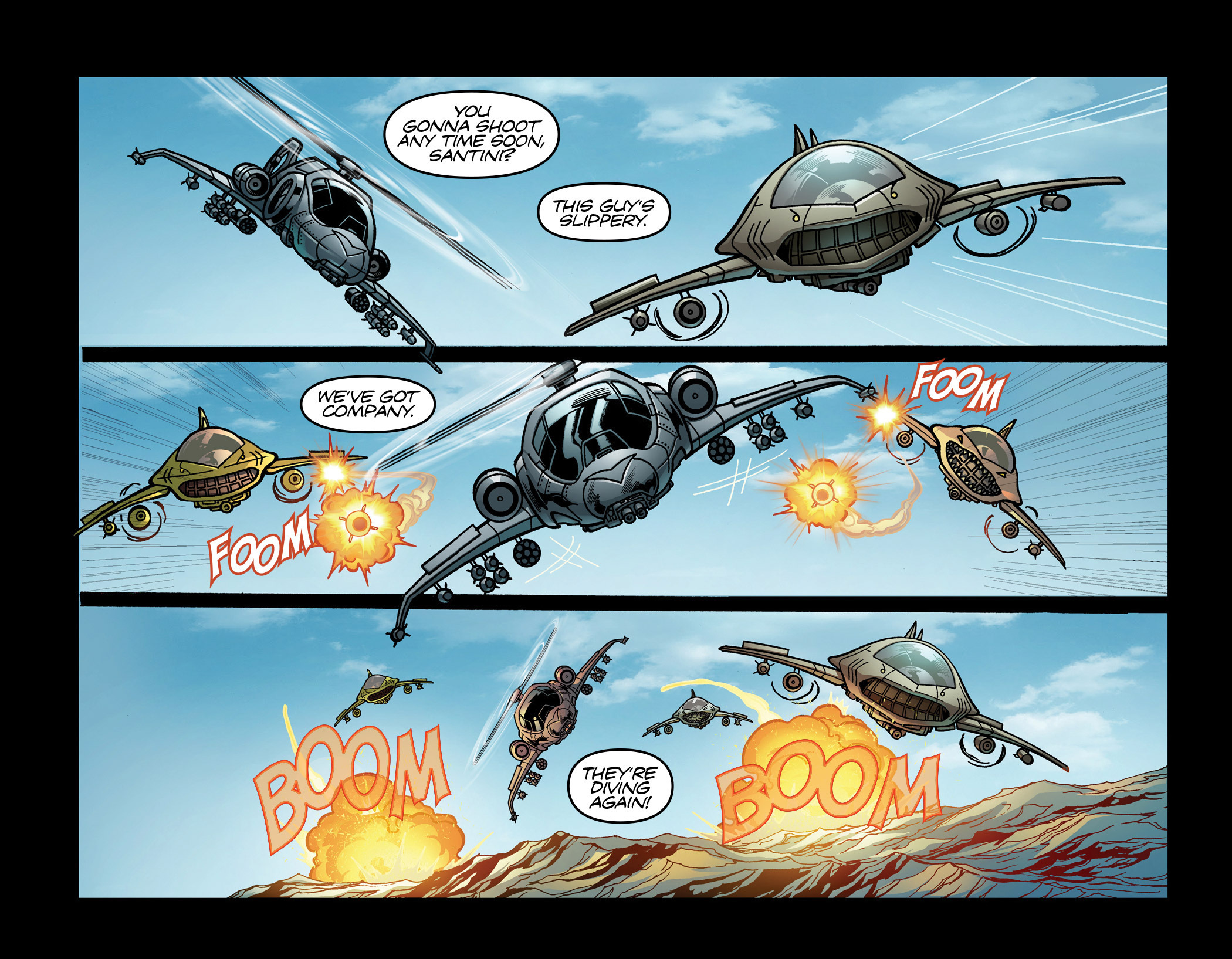 Read online Airwolf Airstrikes comic -  Issue #3 - 21