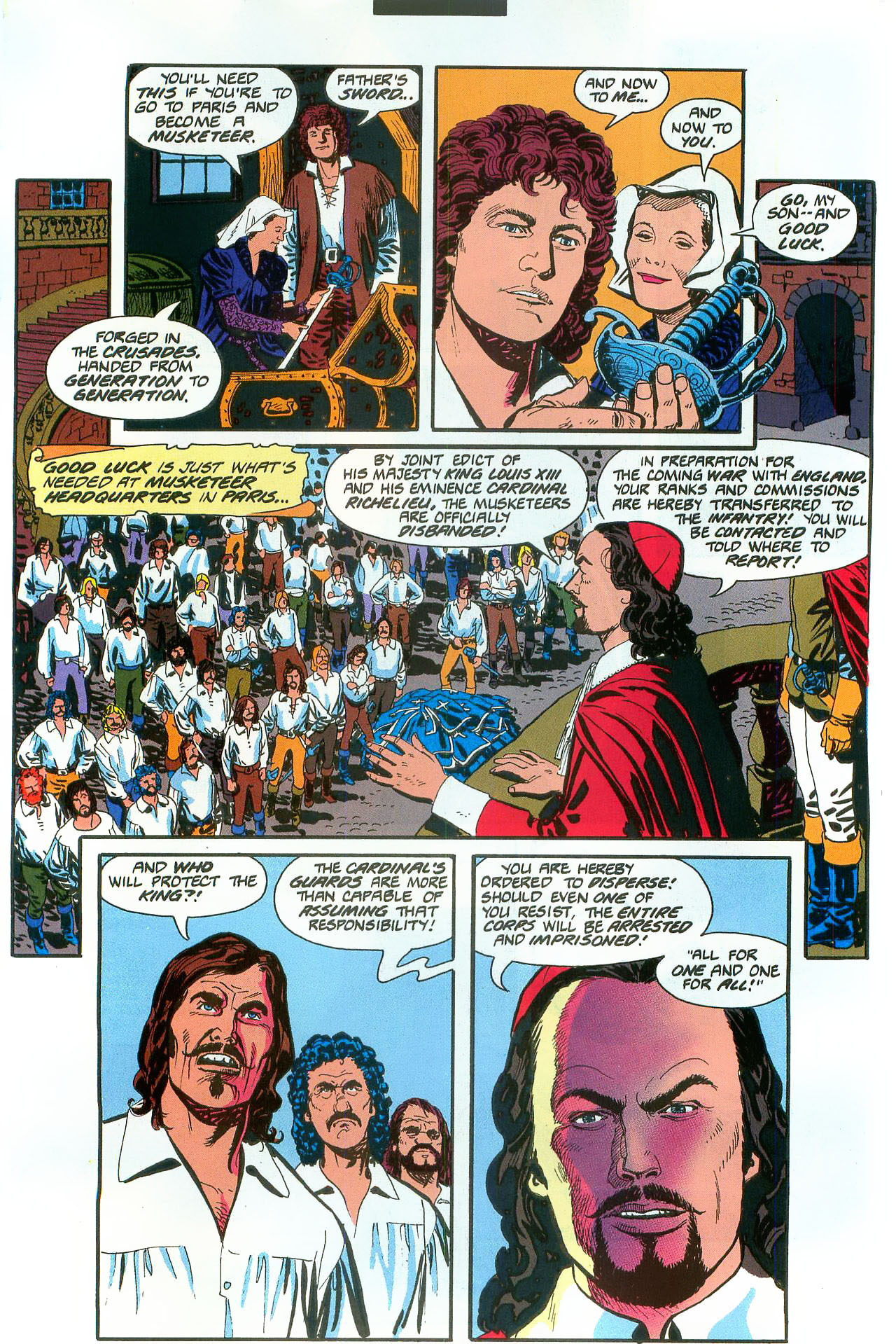 Read online The Three Musketeers comic -  Issue #1 - 6