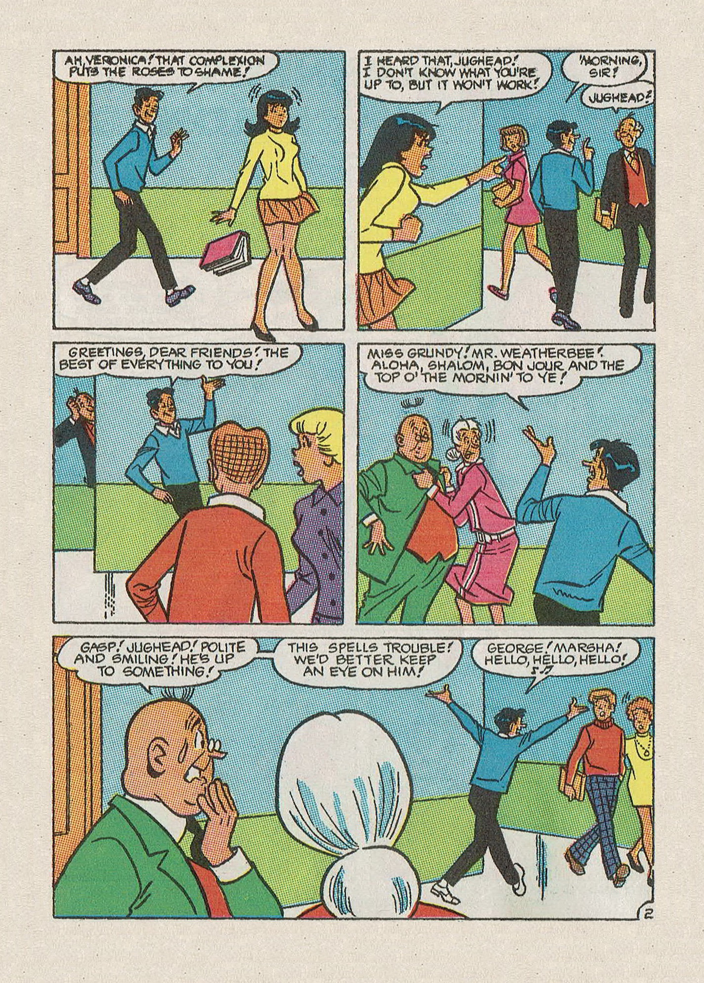 Read online Jughead Jones Comics Digest comic -  Issue #68 - 126