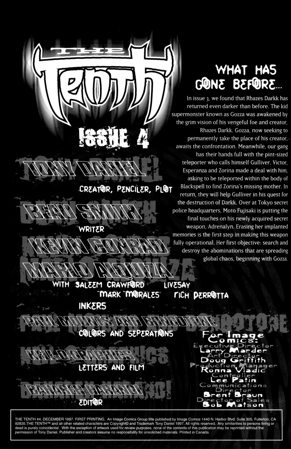 Read online The Tenth [II] comic -  Issue #4 - 2