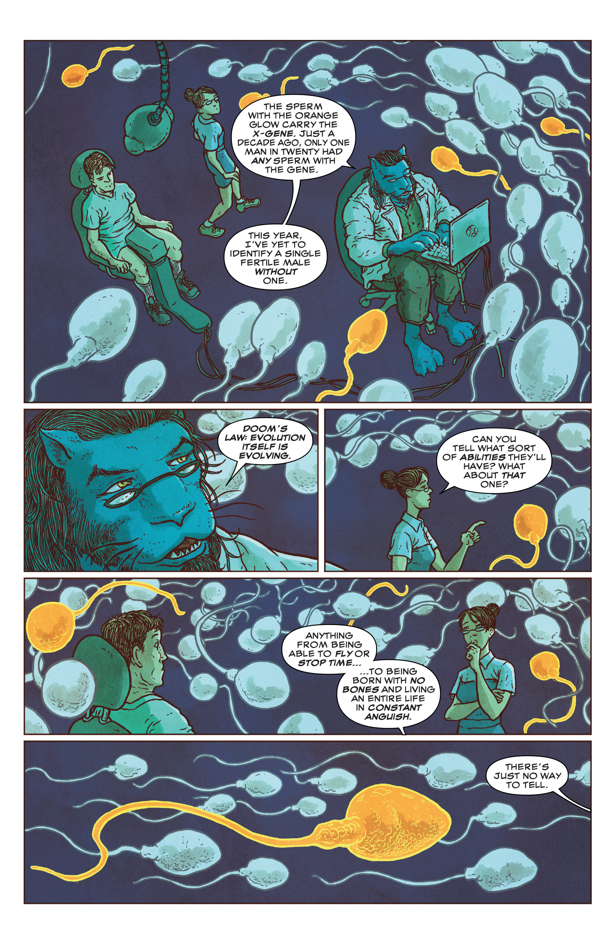 Read online E is for Extinction comic -  Issue #1 - 15