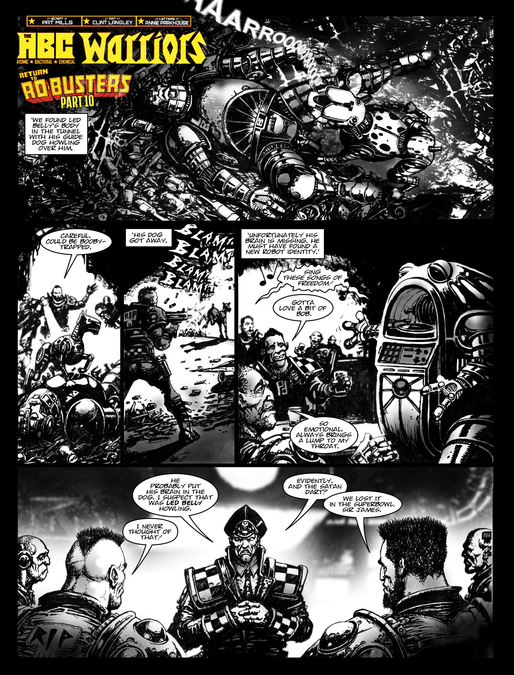 Read online 2000 AD comic -  Issue #1970 - 14