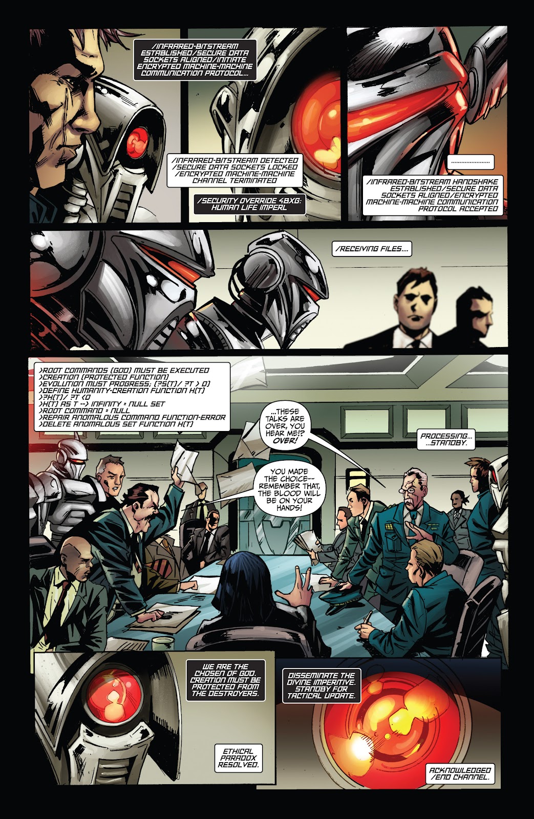 Battlestar Galactica: Cylon War issue 3 - Page 9
