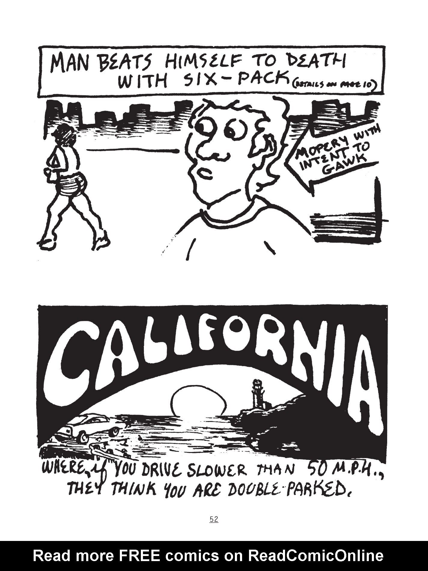 Read online NEWAVE! The Underground Mini Comix of the 1980's comic -  Issue # TPB (Part 1) - 48