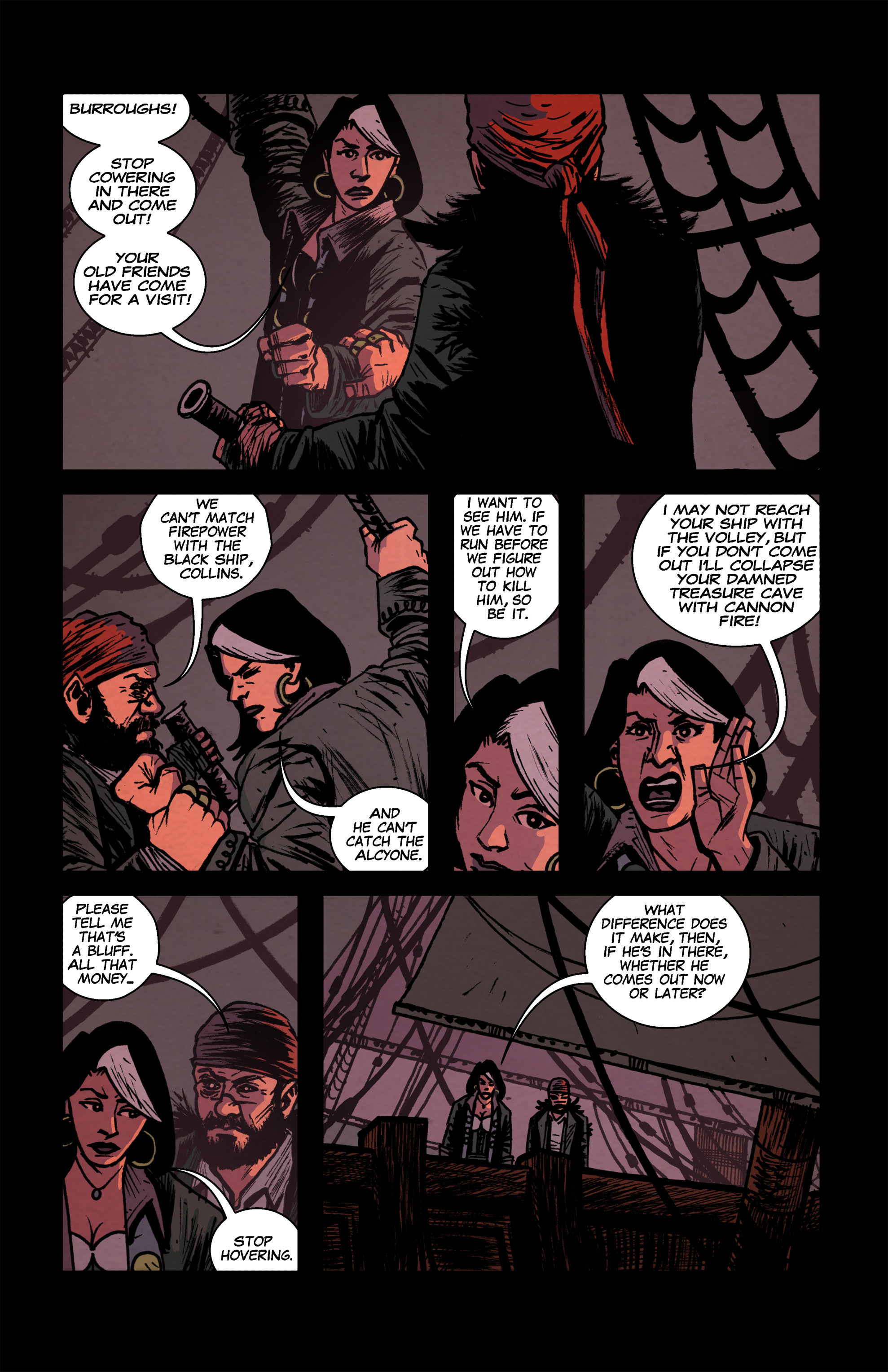 Read online Pirate Eye: Exiled From Exile comic -  Issue #4 - 9