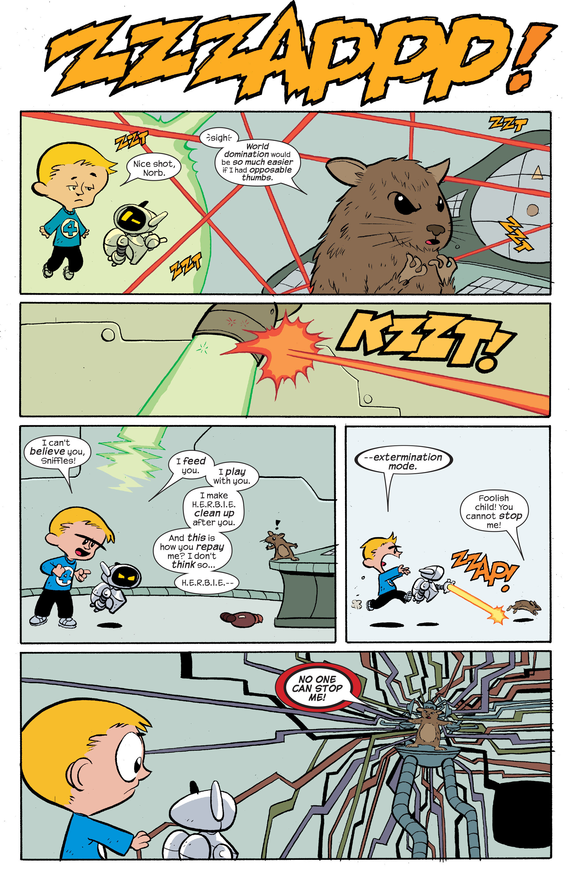 Read online Franklin Richards: March Madness comic -  Issue # Full - 21