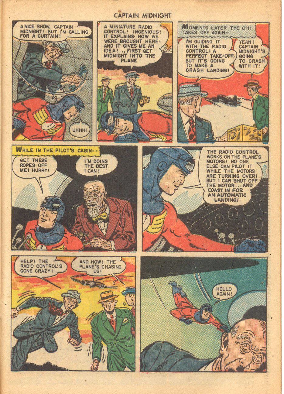 Read online Captain Midnight (1942) comic -  Issue #55 - 47