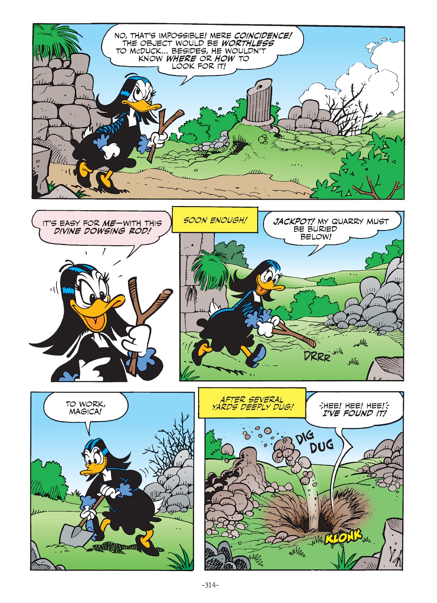 Read online Mickey and Donald: The Search For the Zodiac Stone comic -  Issue # TPB - 313