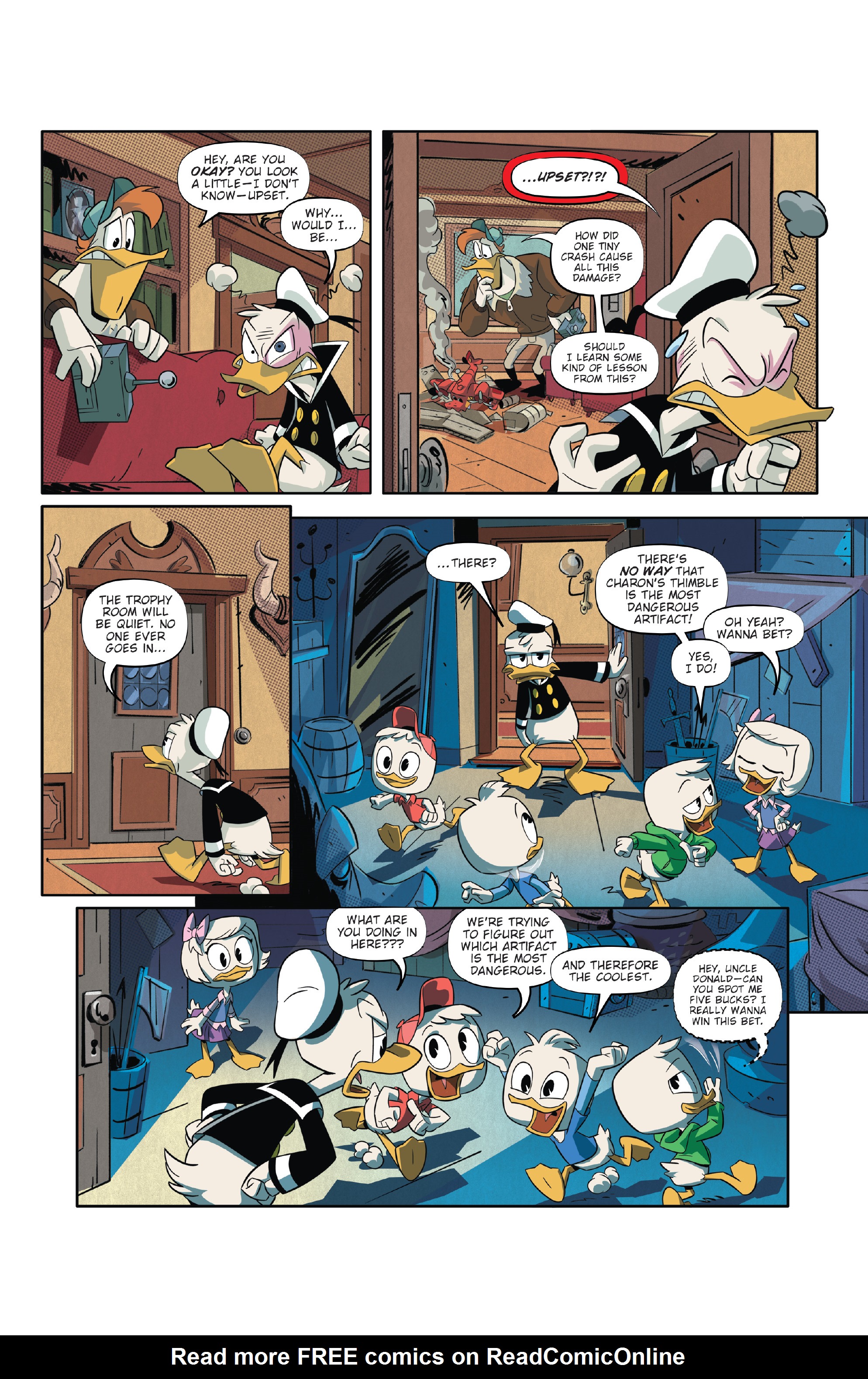 Read online DuckTales: Silence and Science comic -  Issue #1 - 7
